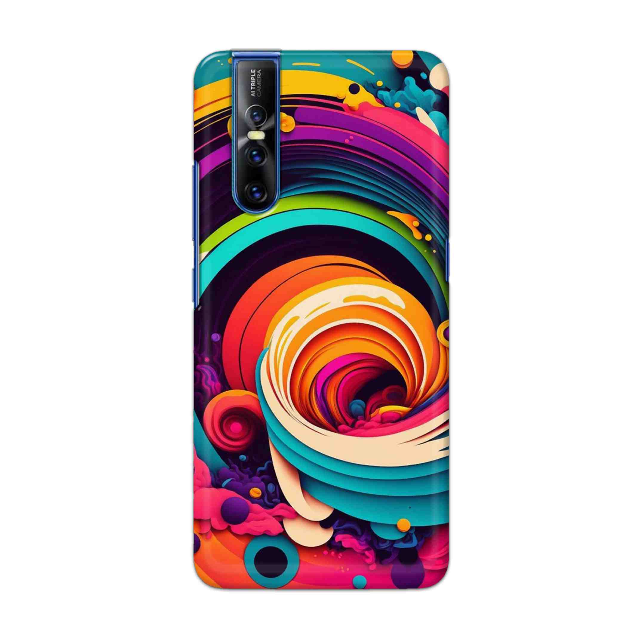 Buy Colour Circle Hard Back Mobile Phone Case Cover For Vivo V15 Pro Online