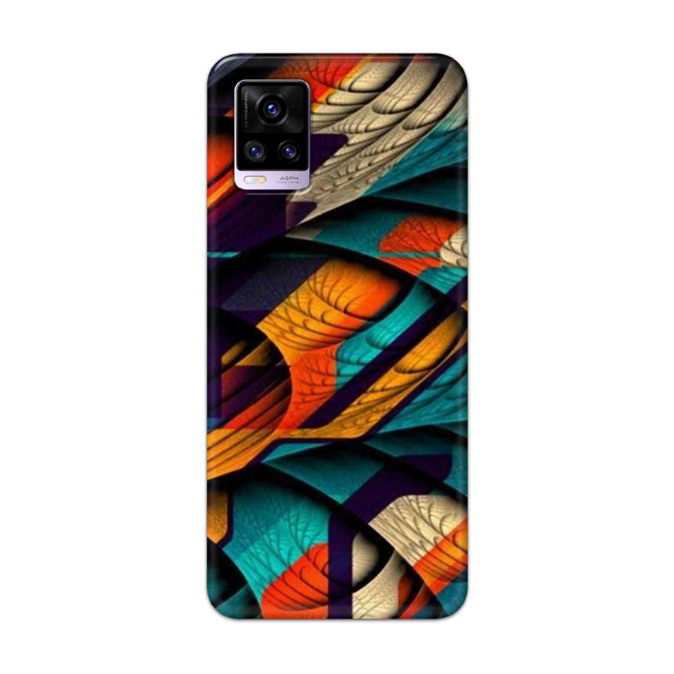 Buy Colour Abstract Hard Back Mobile Phone Case Cover For Vivo V20 Online