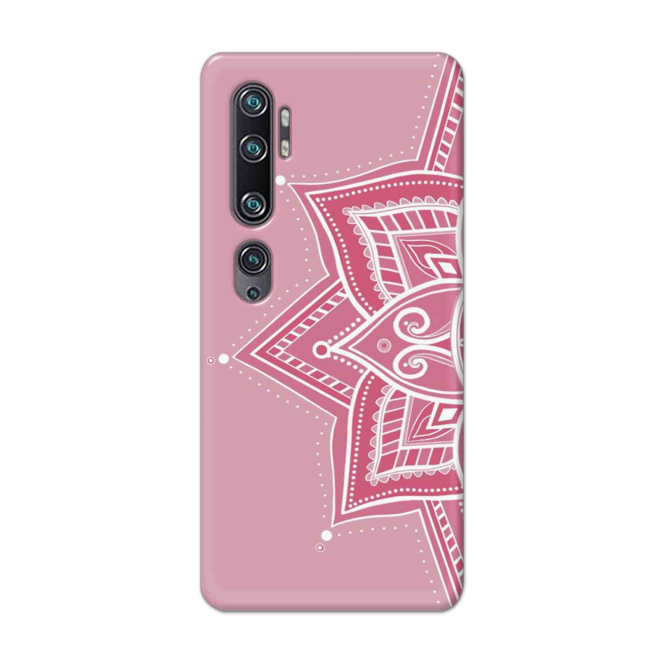 Buy Pink Rangoli Hard Back Mobile Phone Case Cover For Xiaomi Mi Note 10 Pro Online