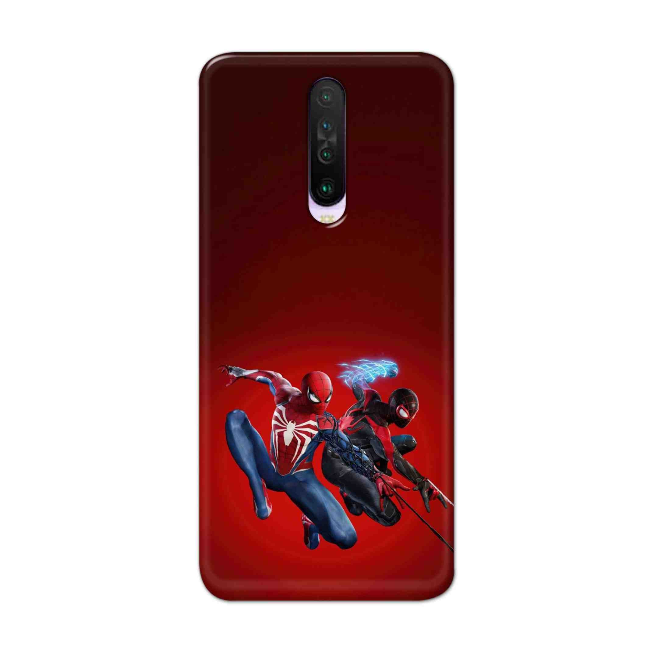 Buy Spiderman And Miles Morales Hard Back Mobile Phone Case Cover For Poco X2 Online