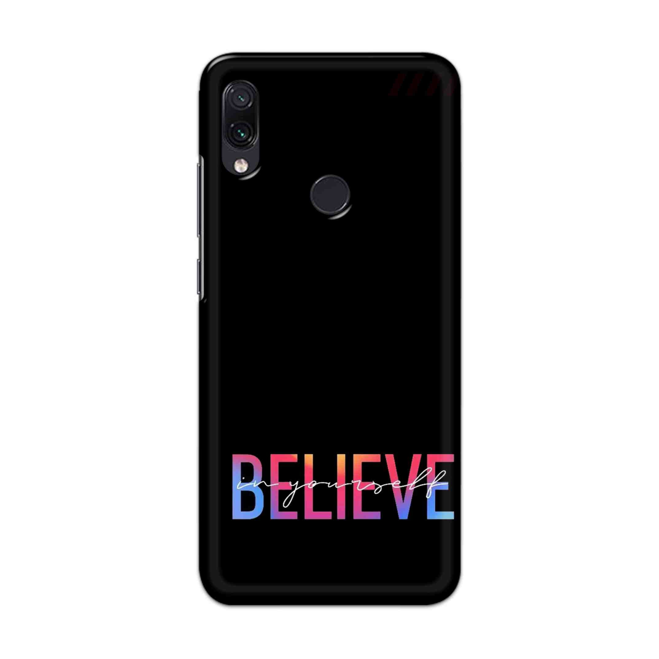 Buy Believe Hard Back Mobile Phone Case Cover For Redmi Note 7 / Note 7 Pro Online