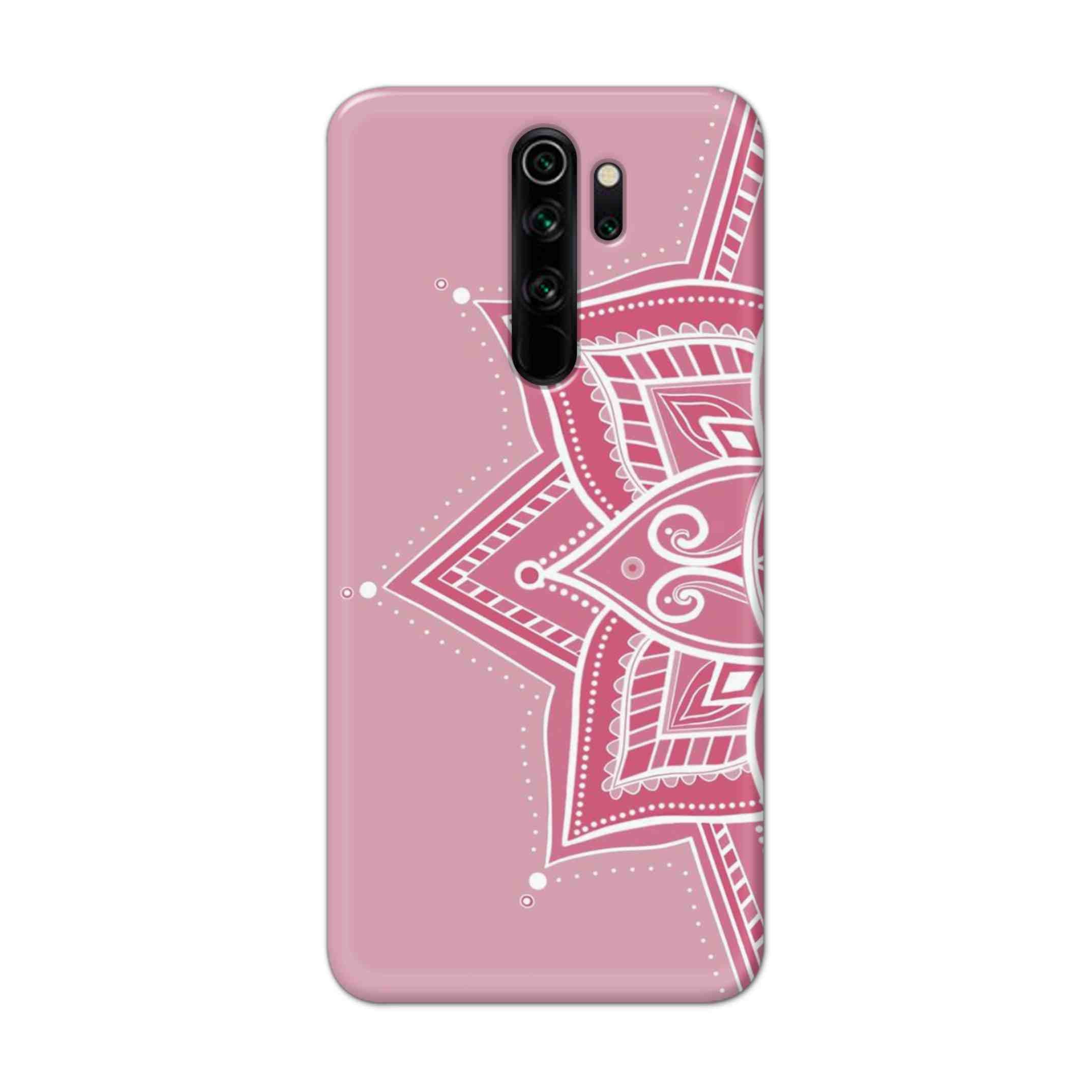 Buy Pink Rangoli Hard Back Mobile Phone Case Cover For Xiaomi Redmi Note 8 Pro Online