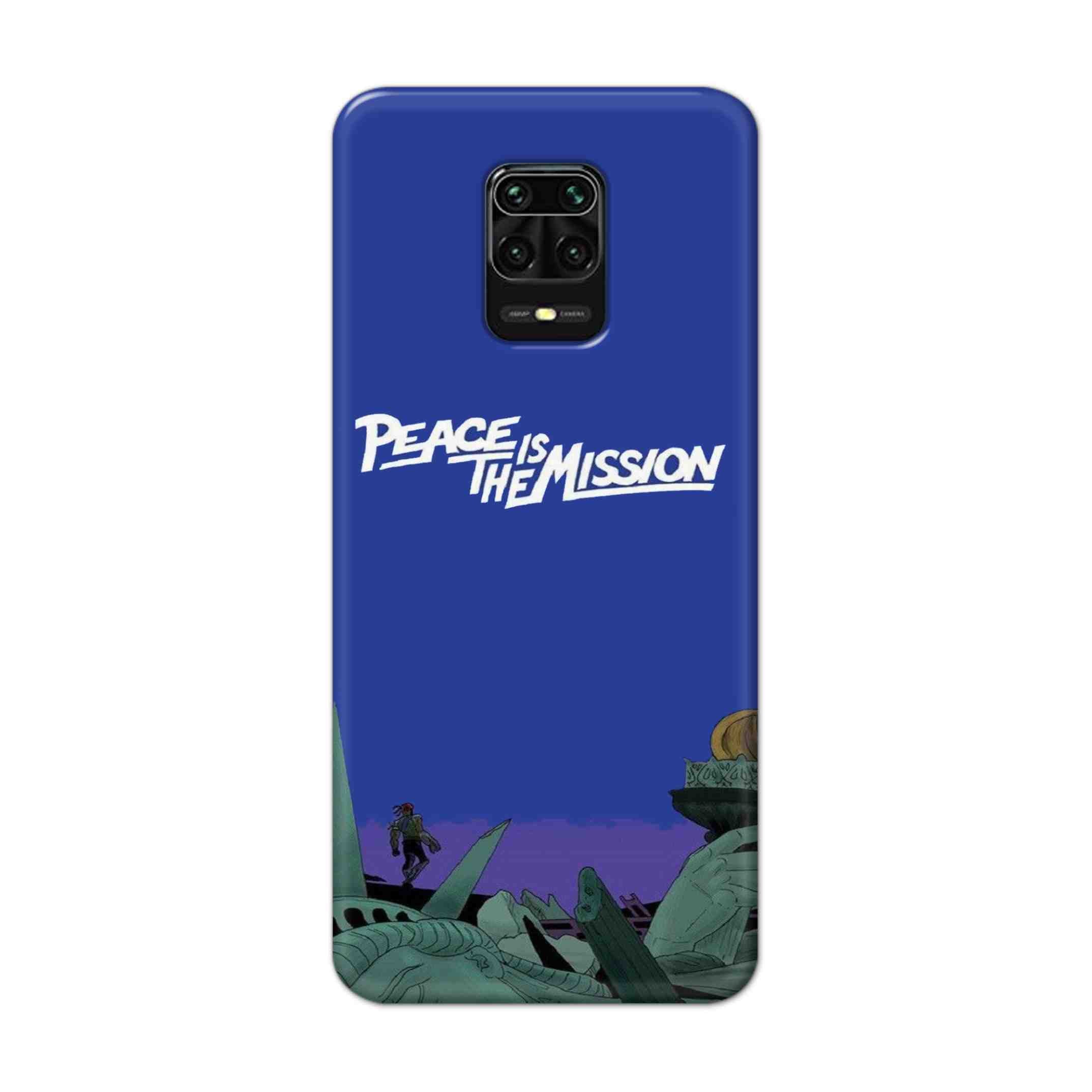 Buy Peace Is The Misson Hard Back Mobile Phone Case Cover For Redmi Note 9 Pro Online