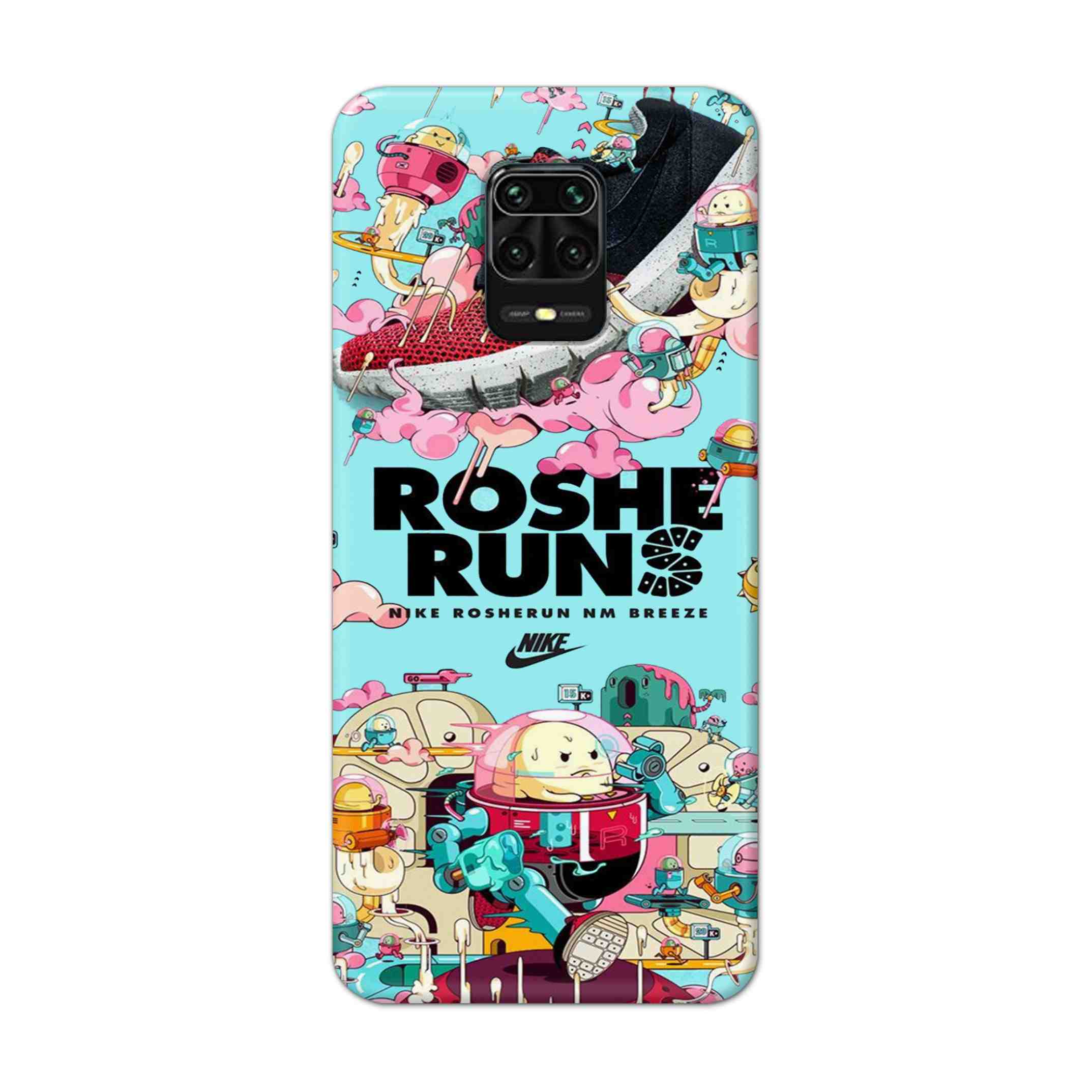 Buy Roshe Runs Hard Back Mobile Phone Case Cover For Redmi Note 9 Pro Online