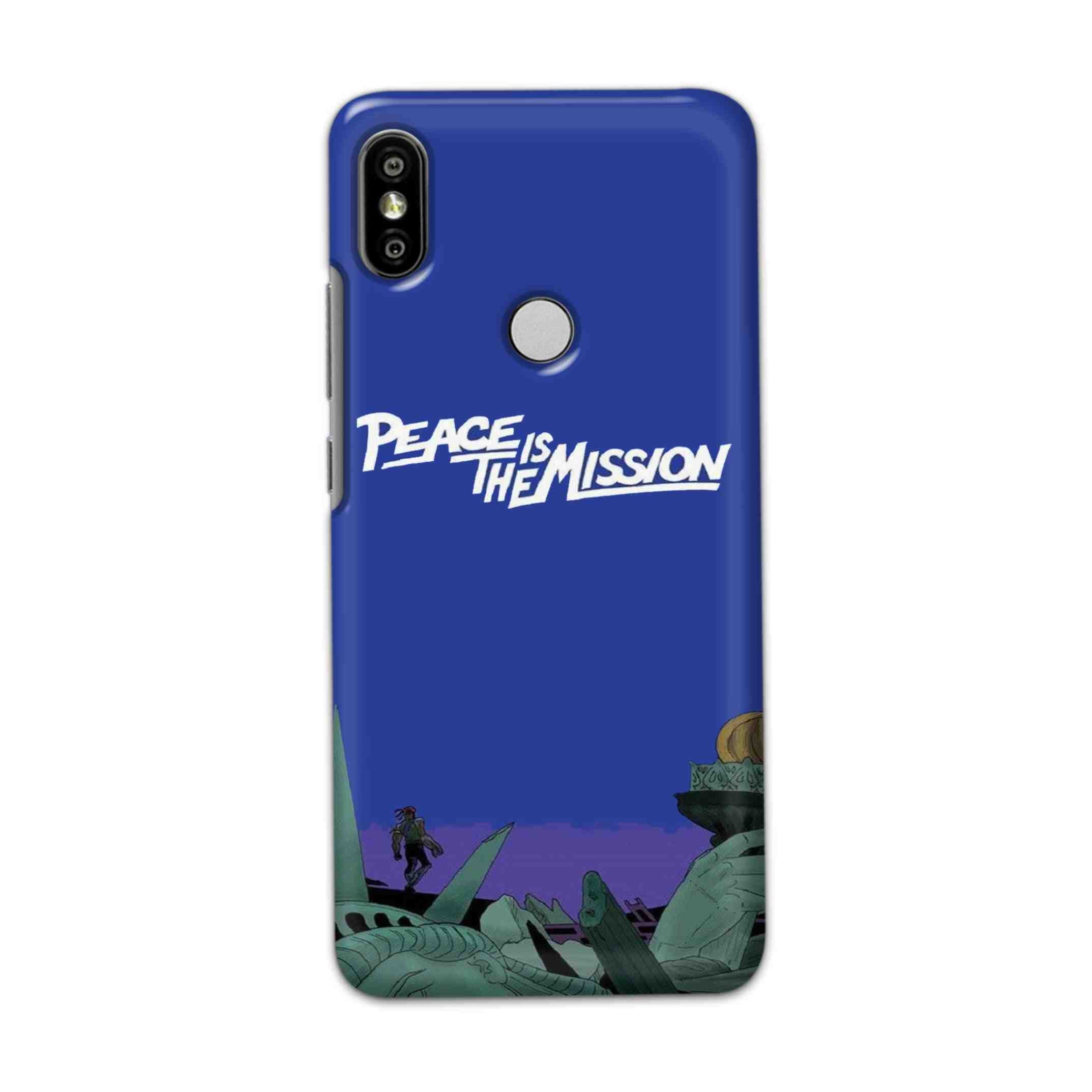 Buy Peace Is The Misson Hard Back Mobile Phone Case Cover For Redmi S2 / Y2 Online