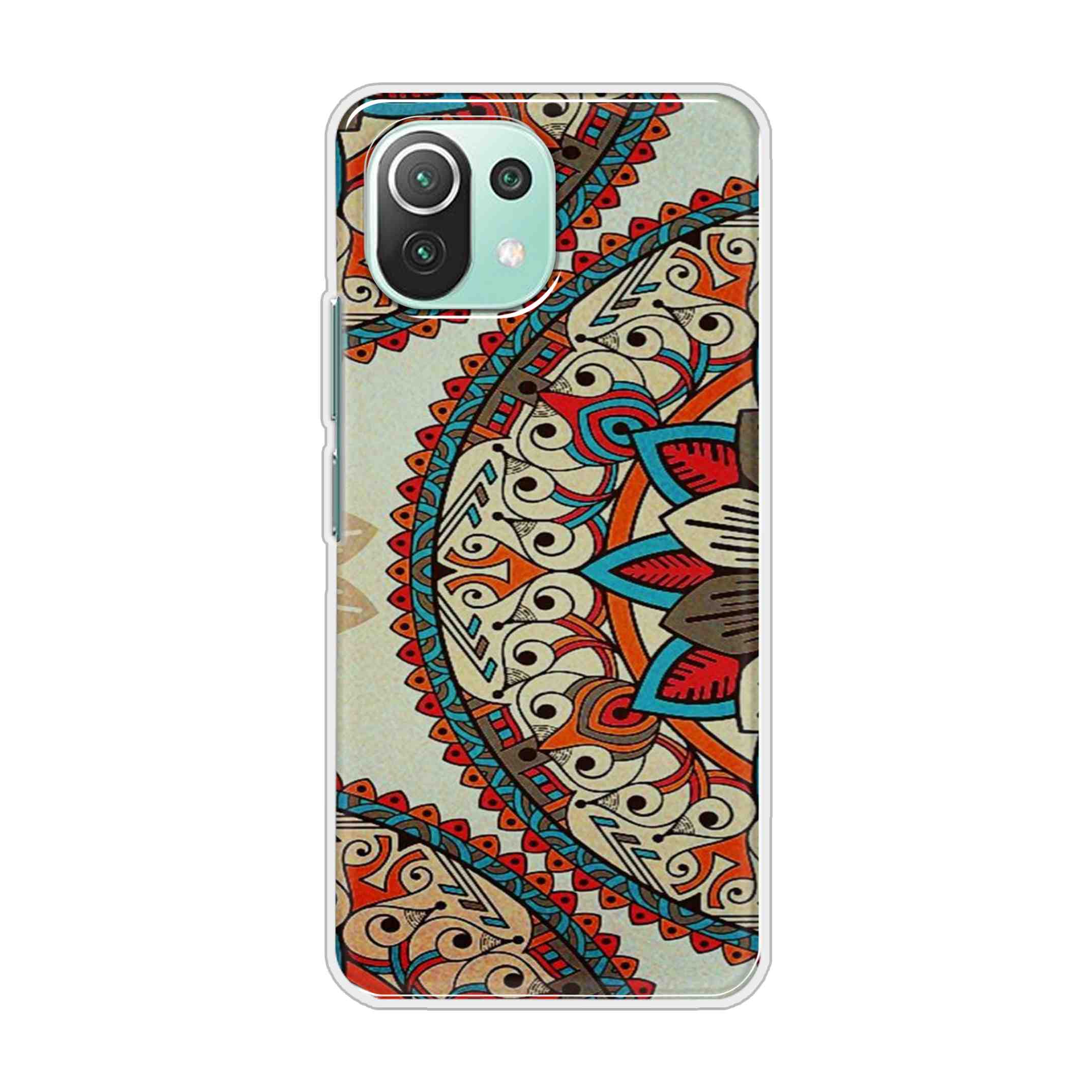 Buy Aztec Mandalas Hard Back Mobile Phone Case Cover For Mi 11 Lite 5G Online