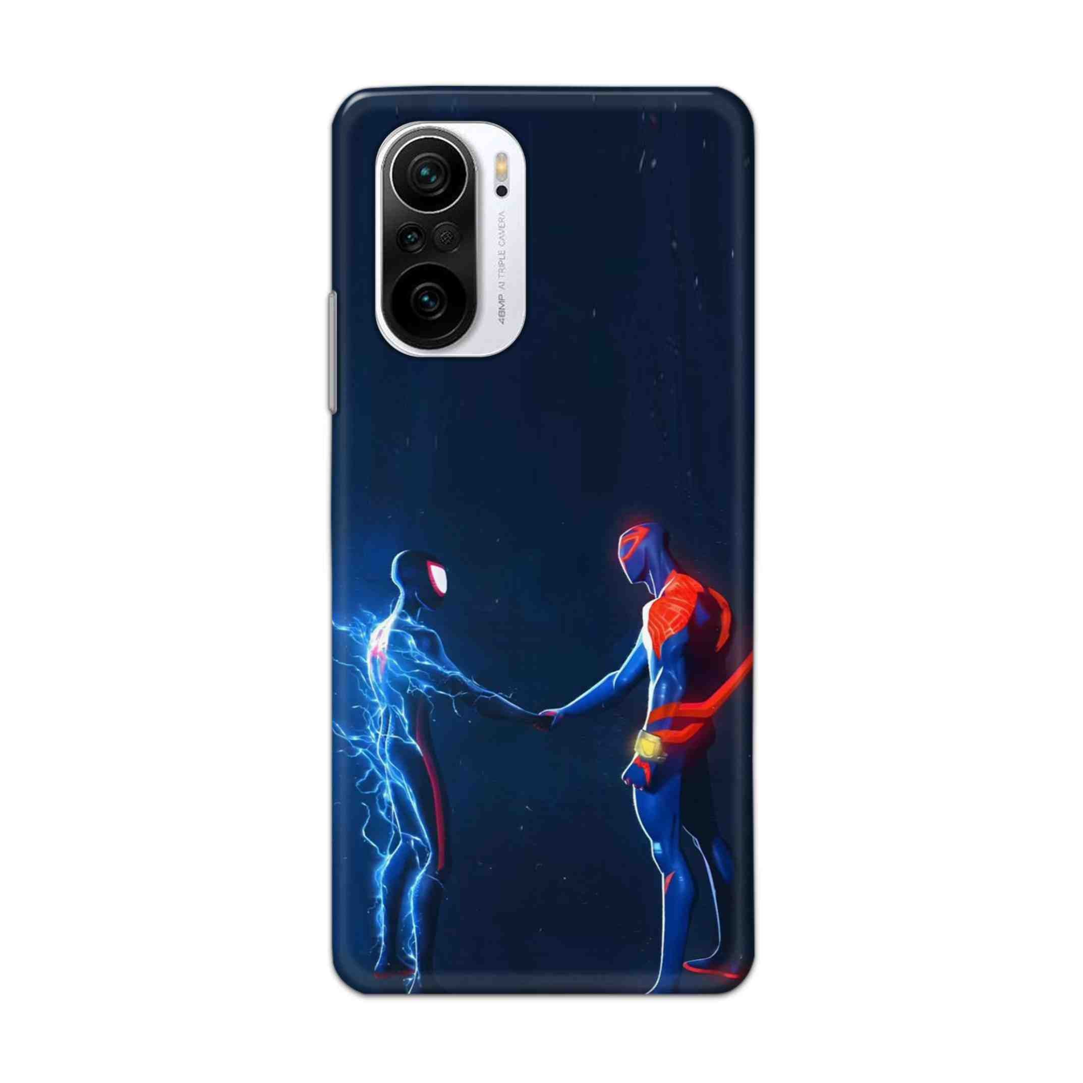 Buy Miles Morales Meet With Spiderman Hard Back Mobile Phone Case Cover For Mi 11X Online