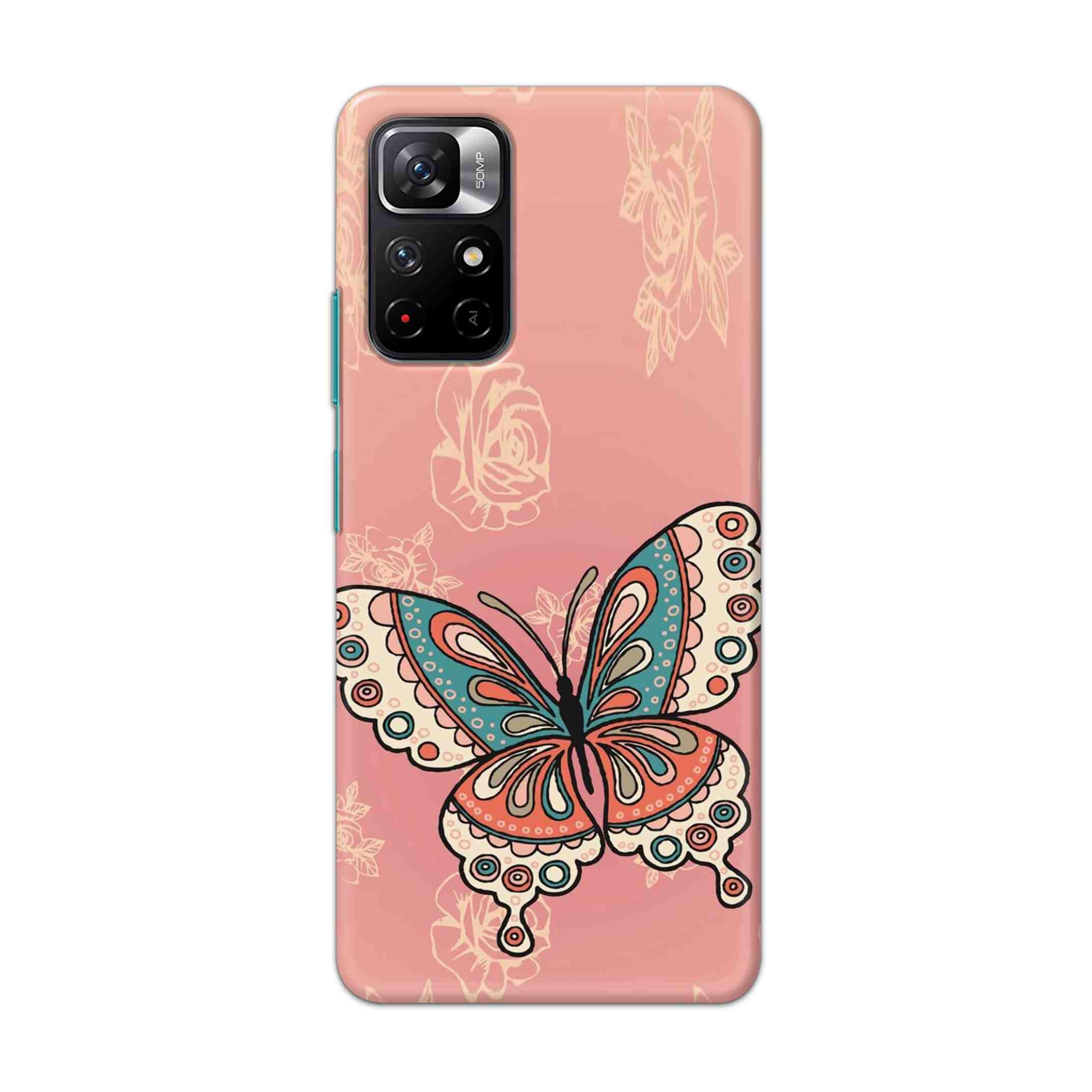 Buy Butterfly Hard Back Mobile Phone Case Cover For Mi Note 11T Online