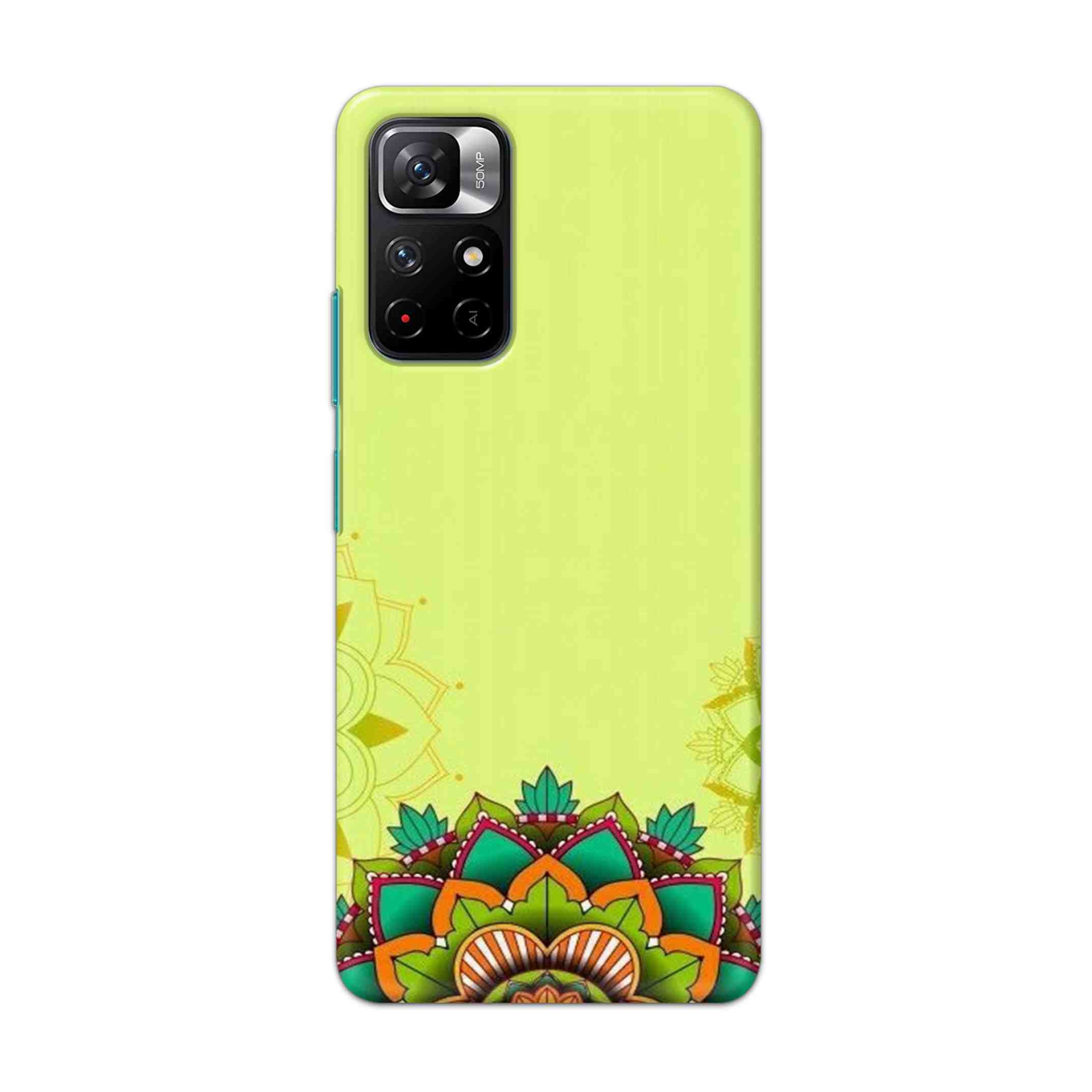 Buy Flower Mandala Hard Back Mobile Phone Case Cover For Mi Note 11T Online