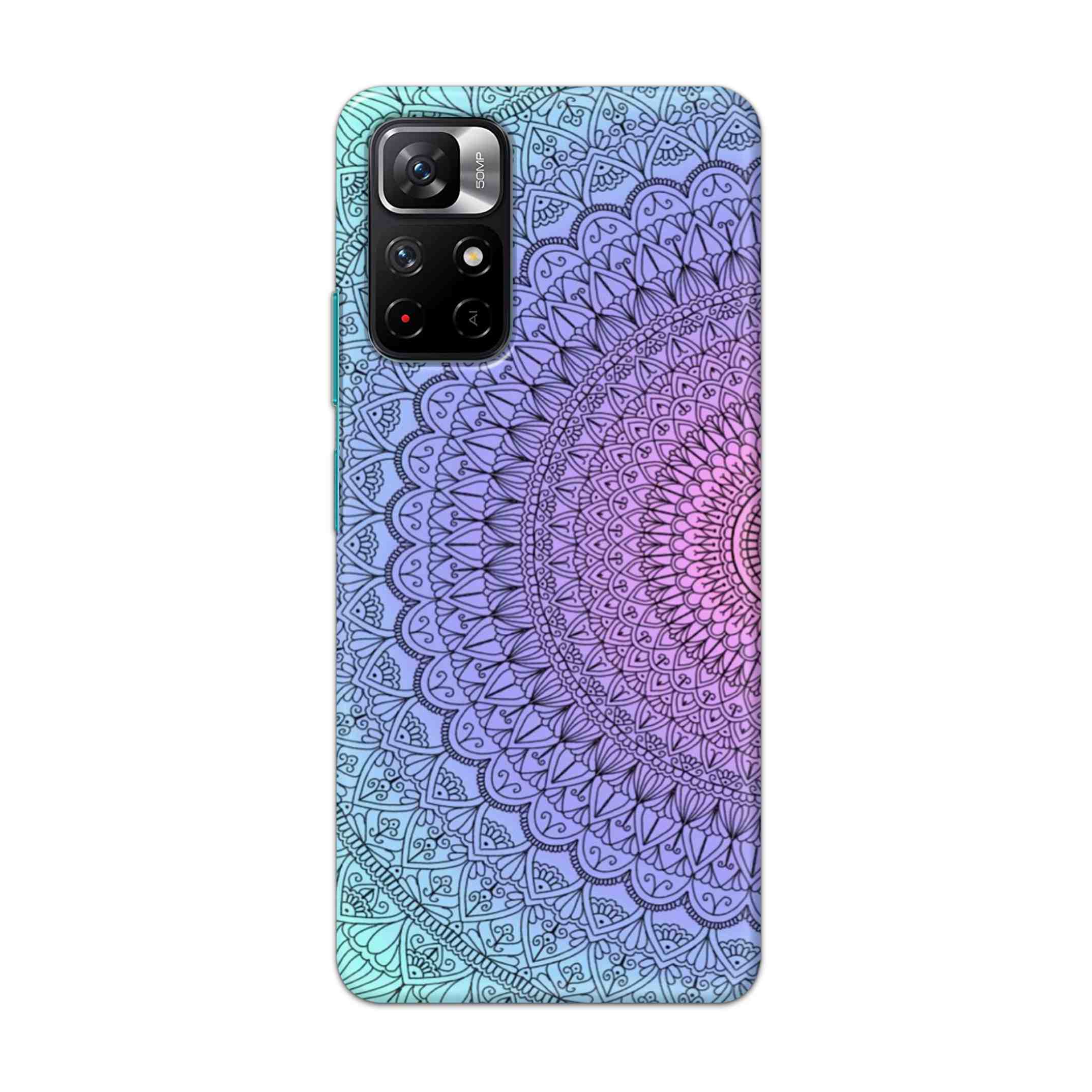 Buy Colourful Mandala Hard Back Mobile Phone Case Cover For Mi Note 11T Online