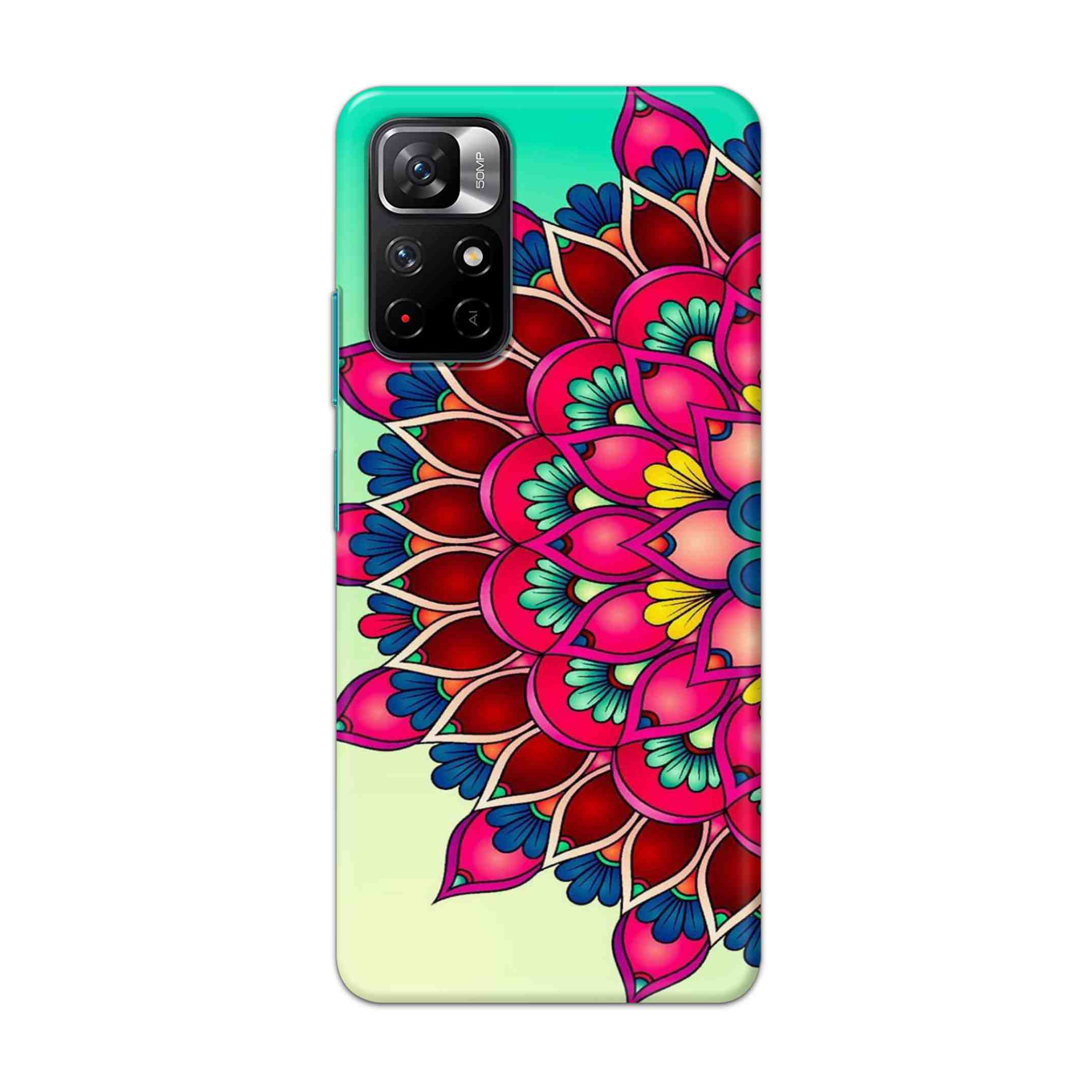 Buy Lotus Mandala Hard Back Mobile Phone Case Cover For Mi Note 11T Online