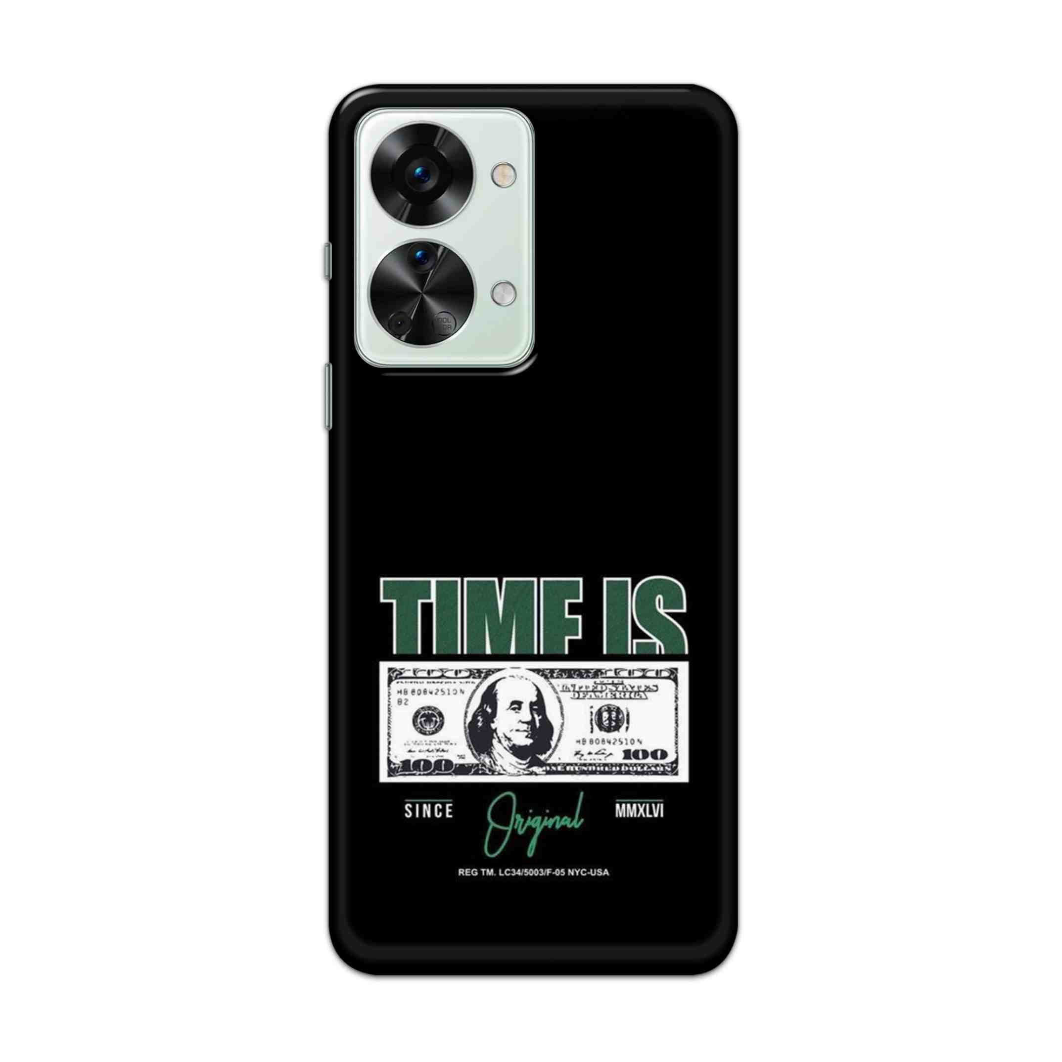 Buy Time Is Money Hard Back Mobile Phone Case Cover For OnePlus Nord 2T 5G Online