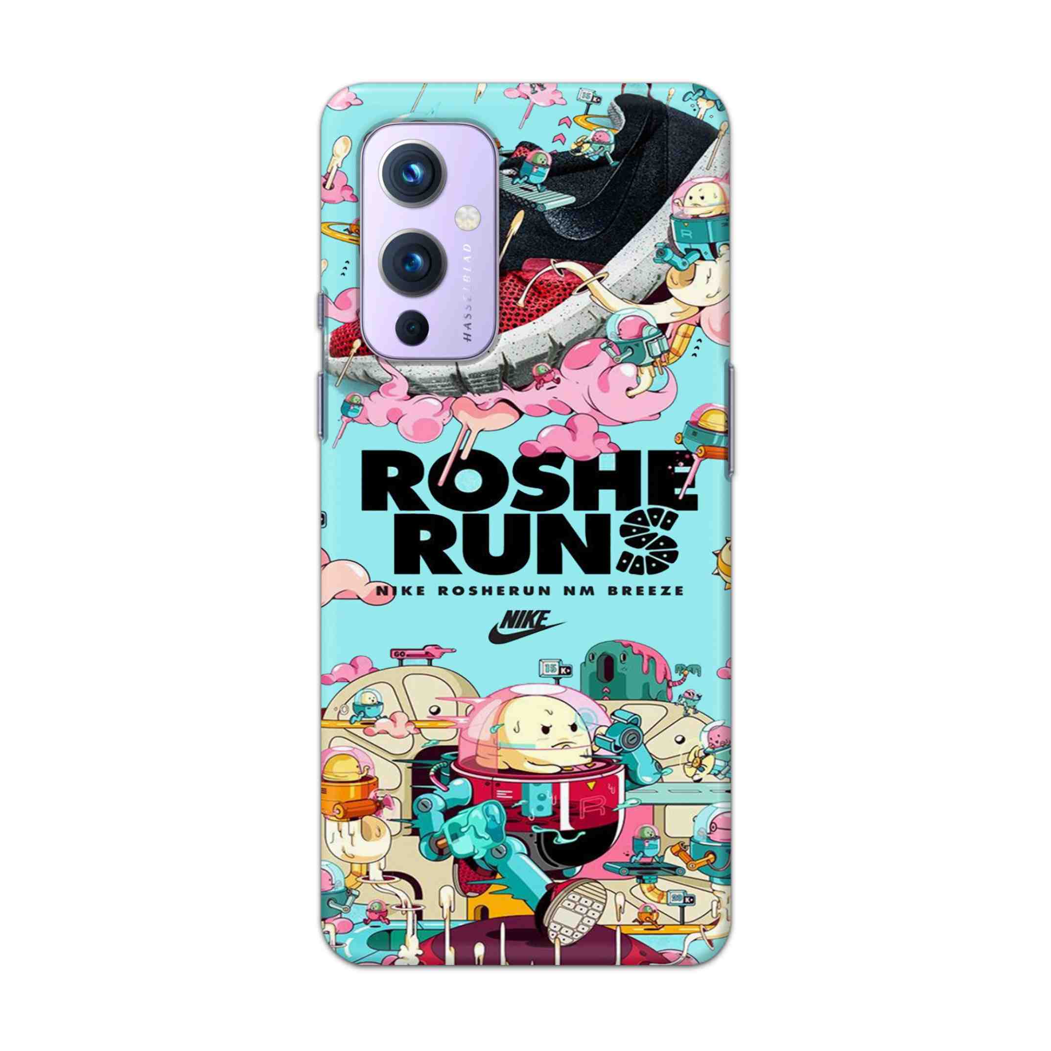 Buy Roshe Runs Hard Back Mobile Phone Case Cover For OnePlus 9 Online