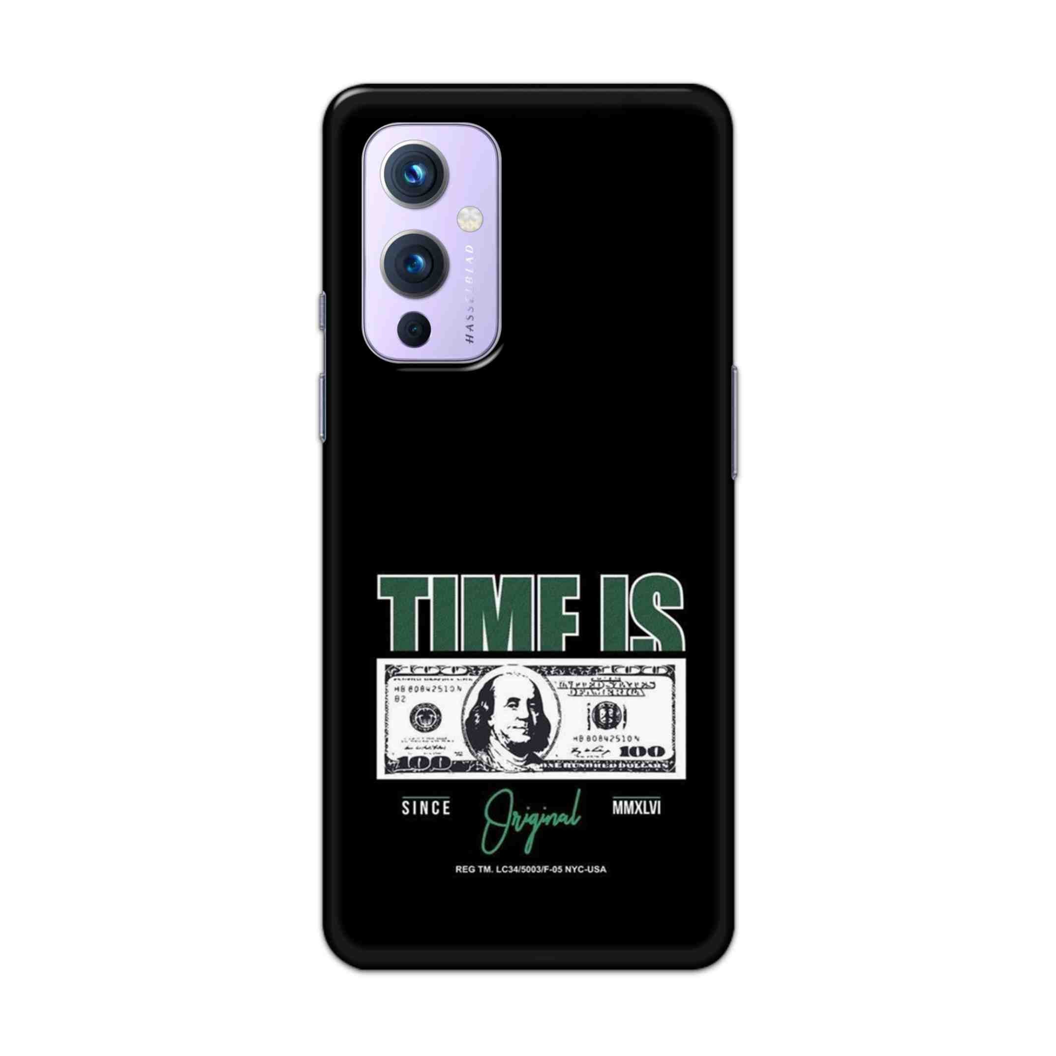 Buy Time Is Money Hard Back Mobile Phone Case Cover For OnePlus 9 Online