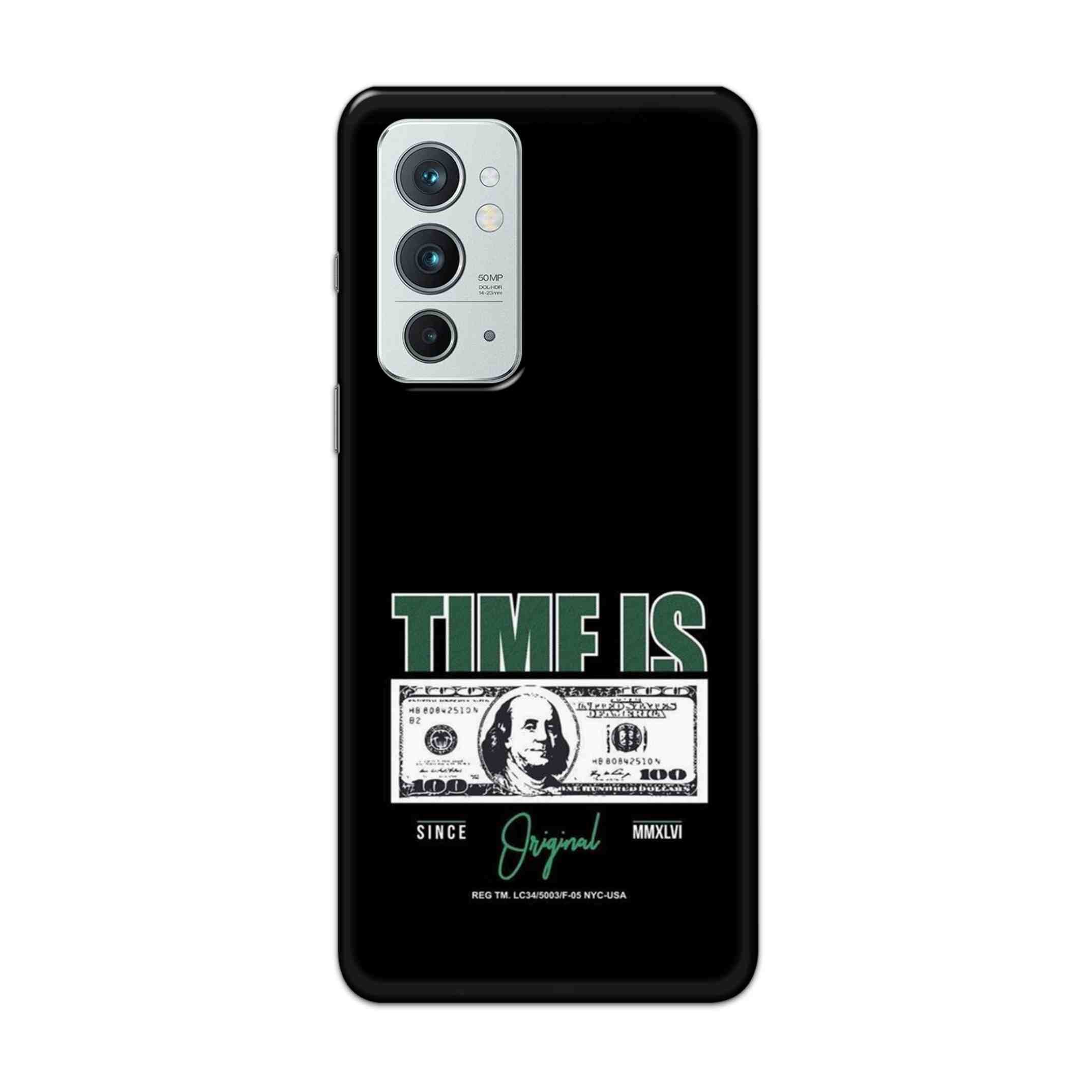 Buy Time Is Money Hard Back Mobile Phone Case Cover For OnePlus 9RT 5G Online