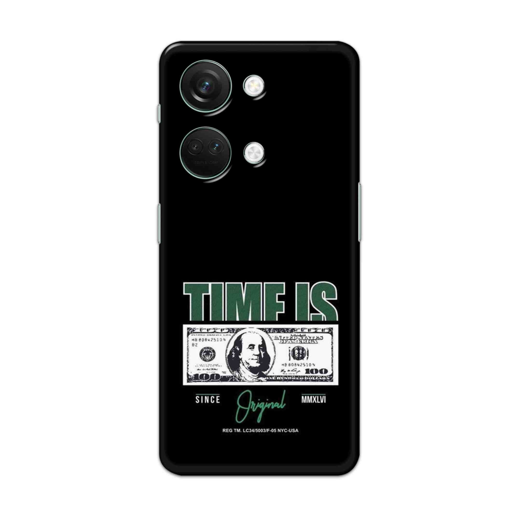 Buy Time Is Money Hard Back Mobile Phone Case Cover For Oneplus Nord 3 Online