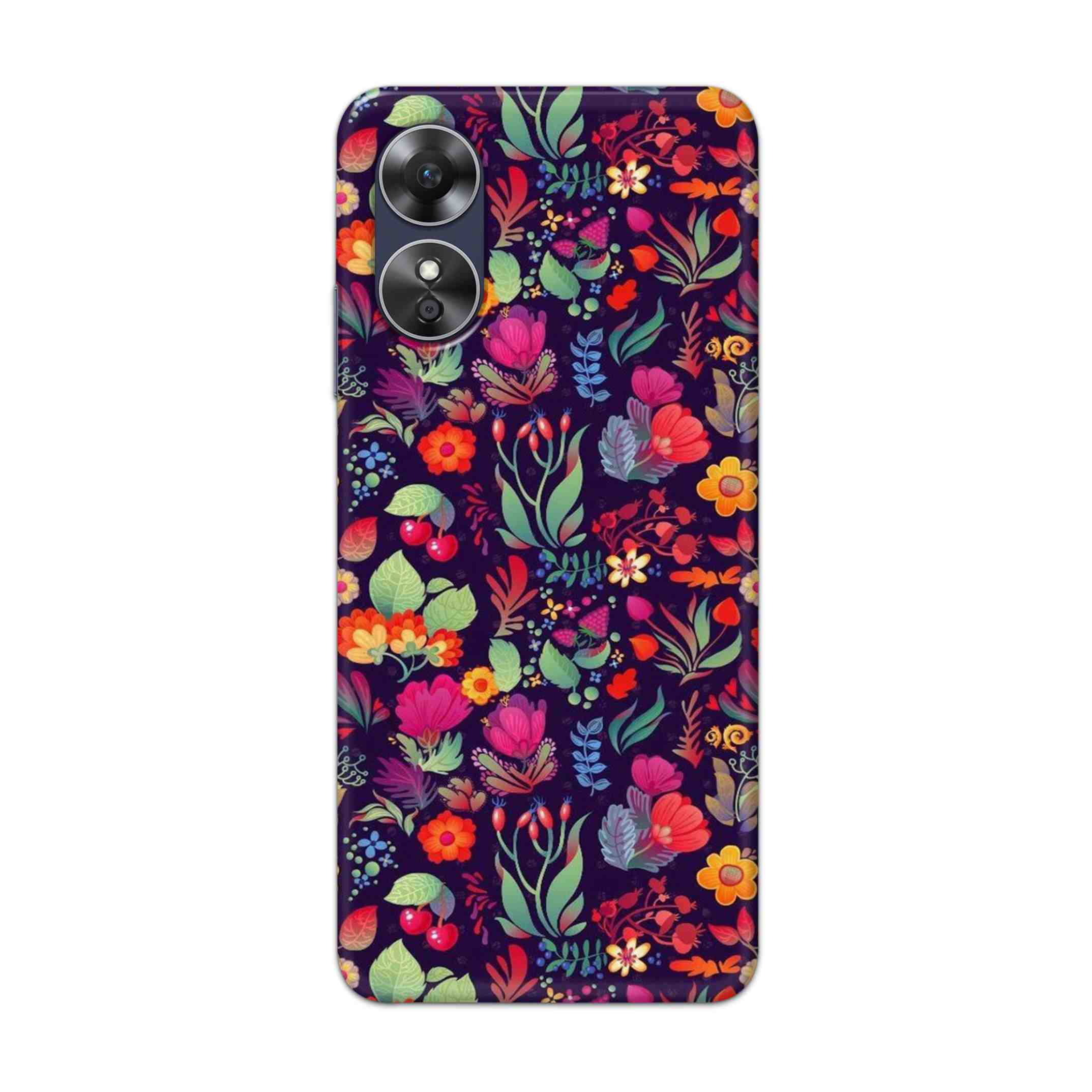 Buy Fruits Flower Hard Back Mobile Phone Case Cover For Oppo A17 Online