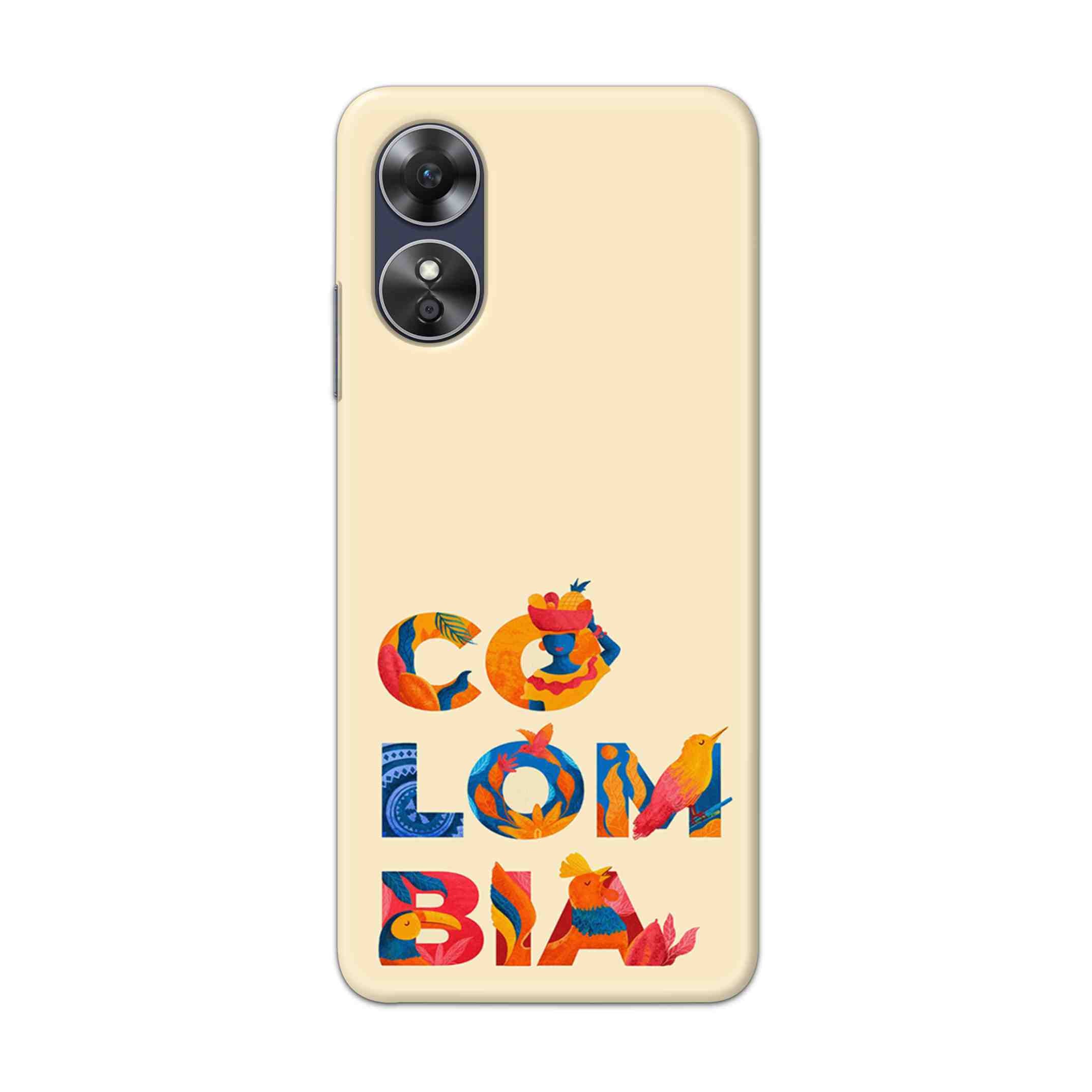 Buy Colombia Hard Back Mobile Phone Case Cover For Oppo A17 Online