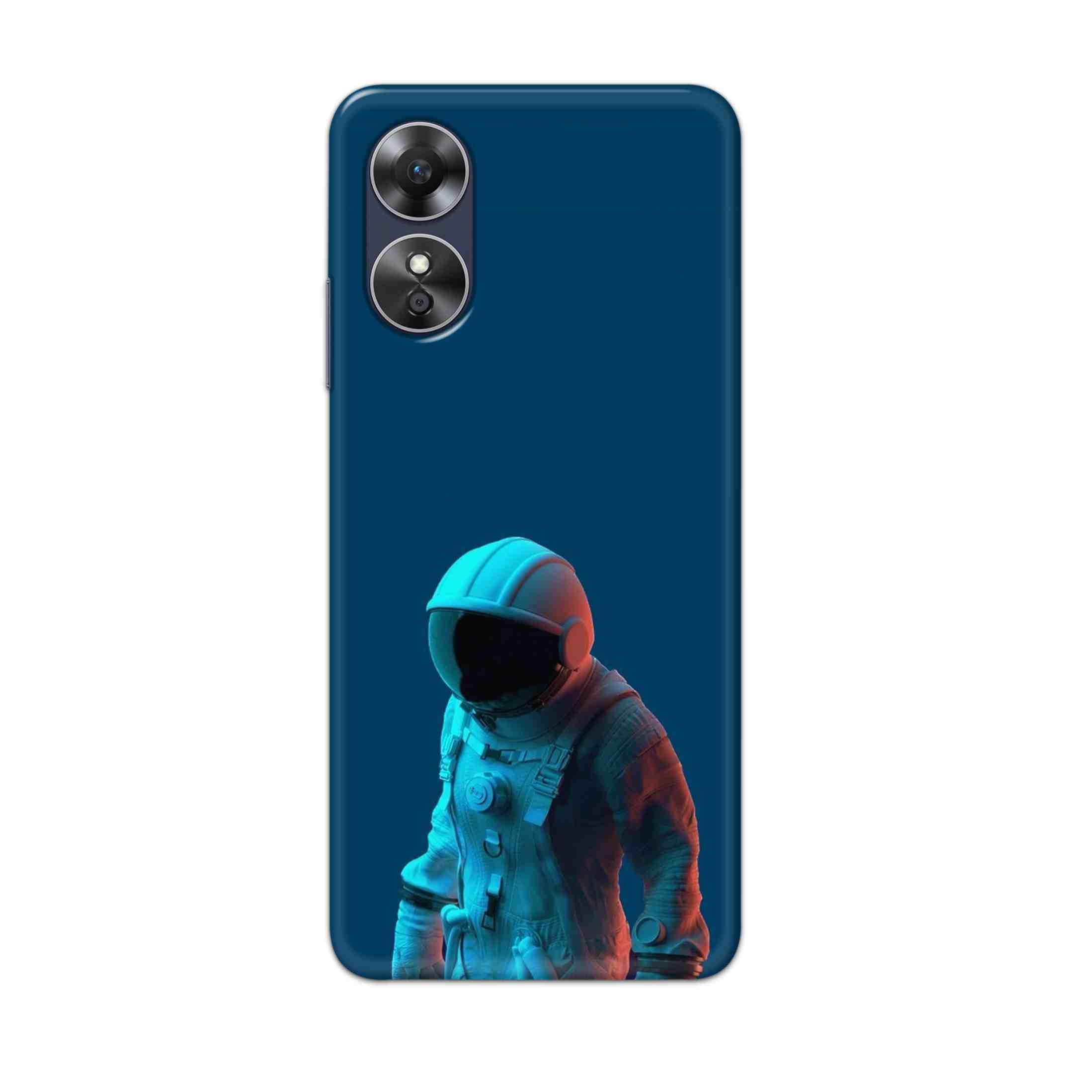 Buy Blue Astronaut Hard Back Mobile Phone Case Cover For Oppo A17 Online