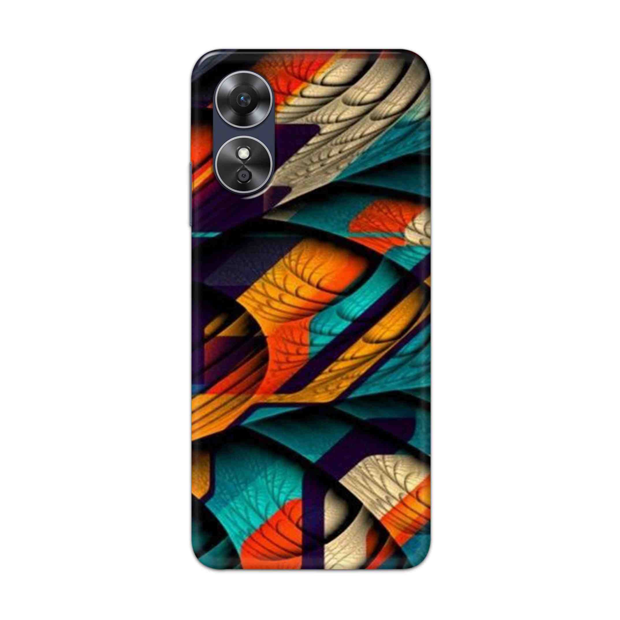 Buy Colour Abstract Hard Back Mobile Phone Case Cover For Oppo A17 Online