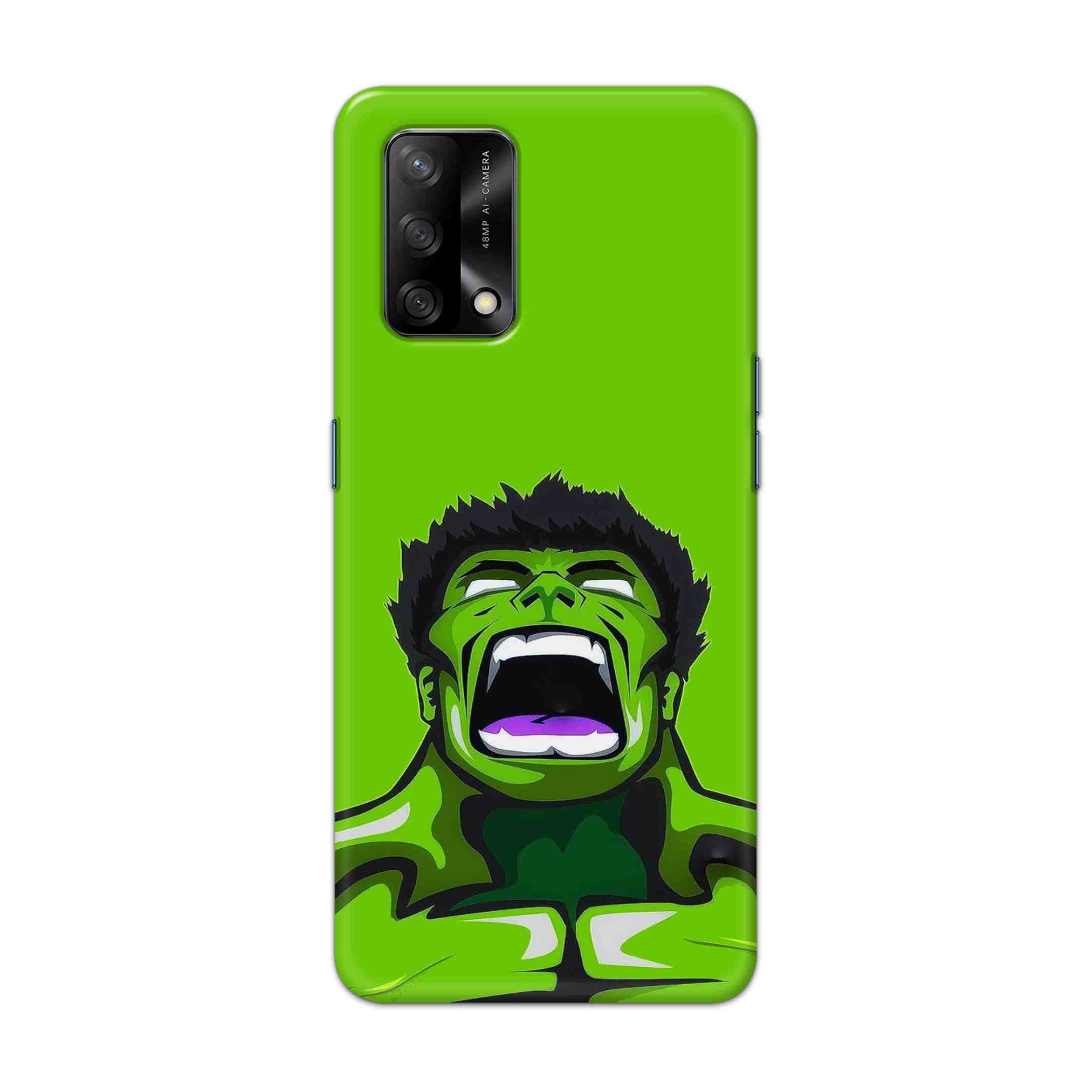 Buy Green Hulk Hard Back Mobile Phone Case Cover For Oppo F19 Online
