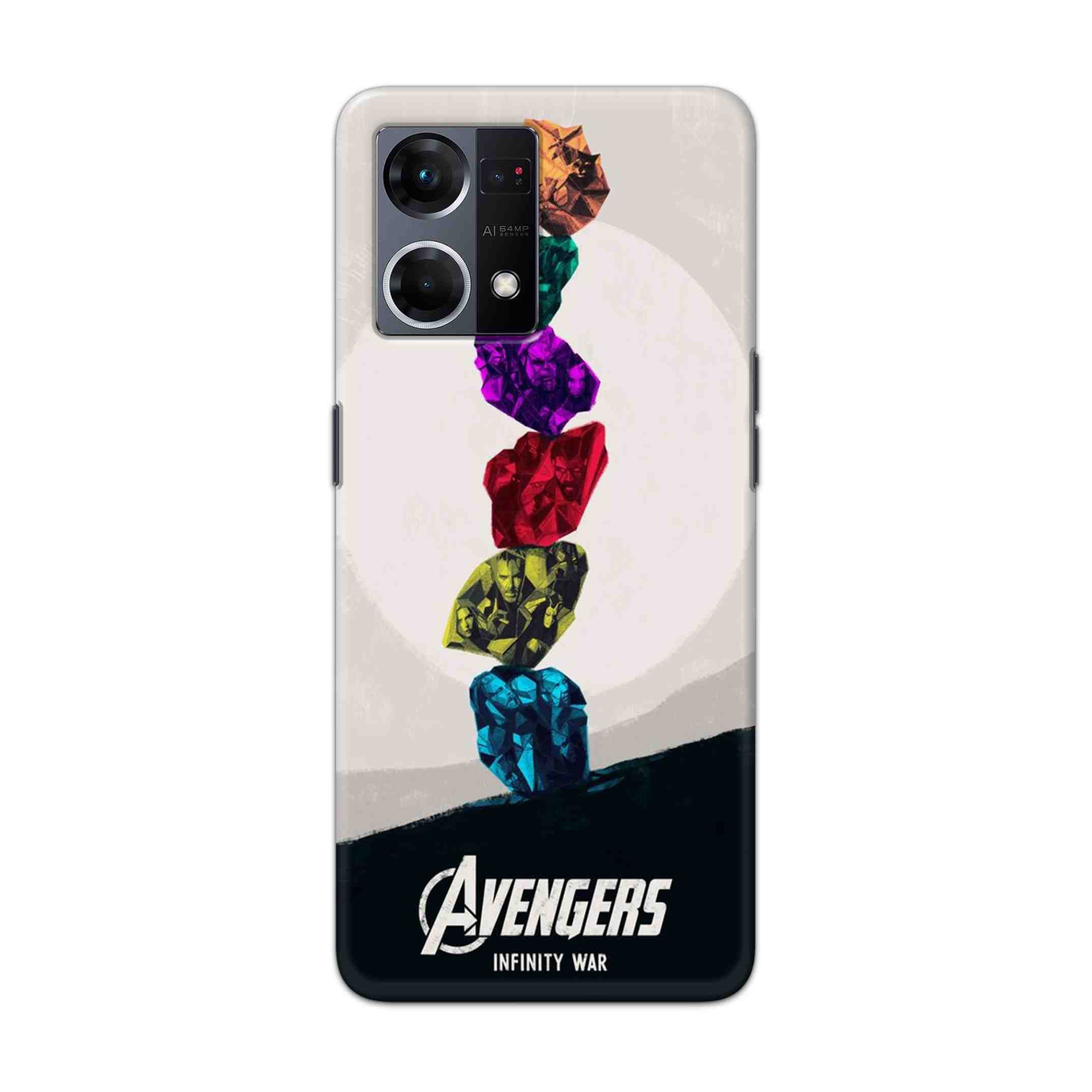 Buy Avengers Stone Hard Back Mobile Phone Case Cover For Oppo F21 Pro (4G) Online
