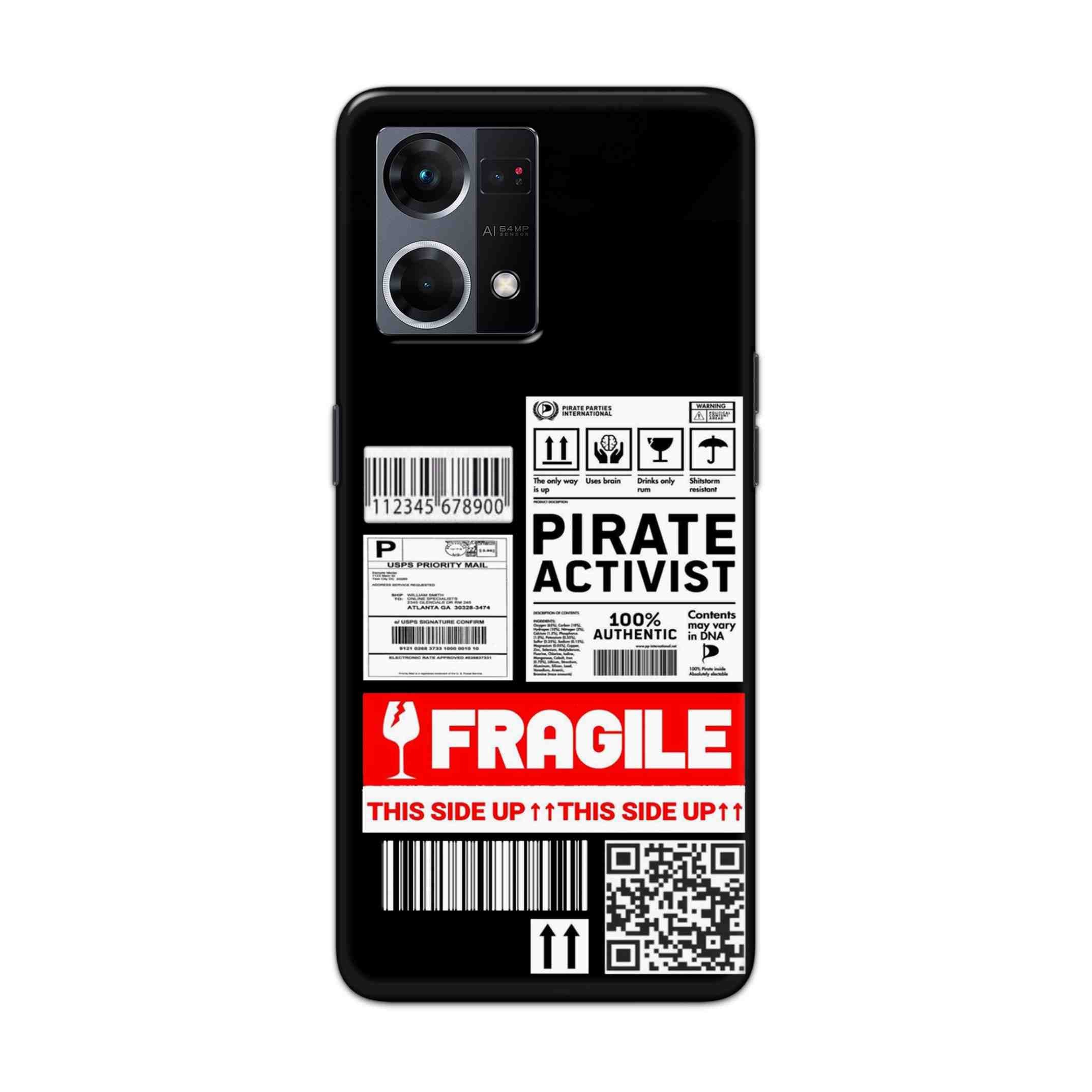 Buy Fragile Hard Back Mobile Phone Case Cover For Oppo F21 Pro (4G) Online