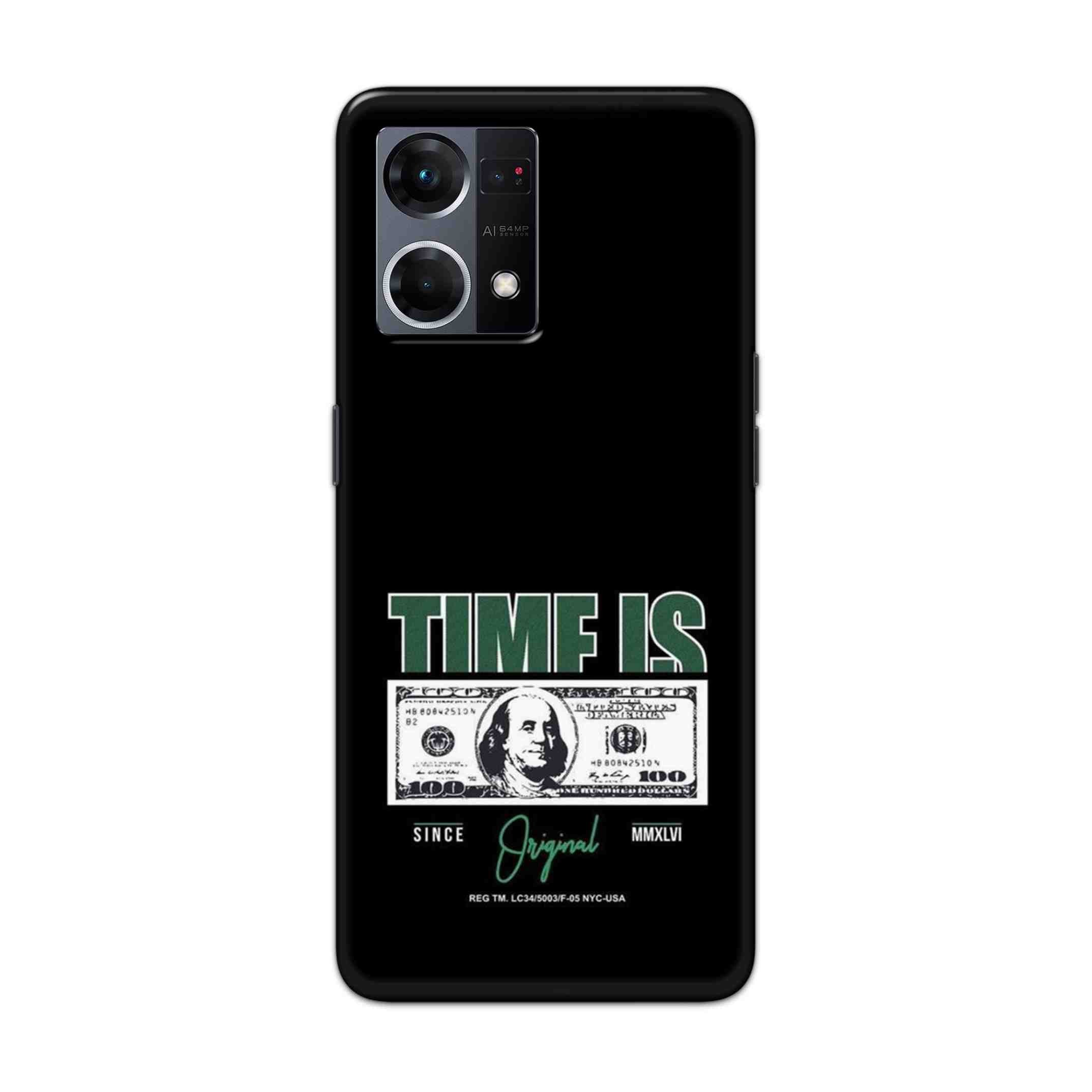 Buy Time Is Money Hard Back Mobile Phone Case Cover For Oppo F21 Pro (4G) Online