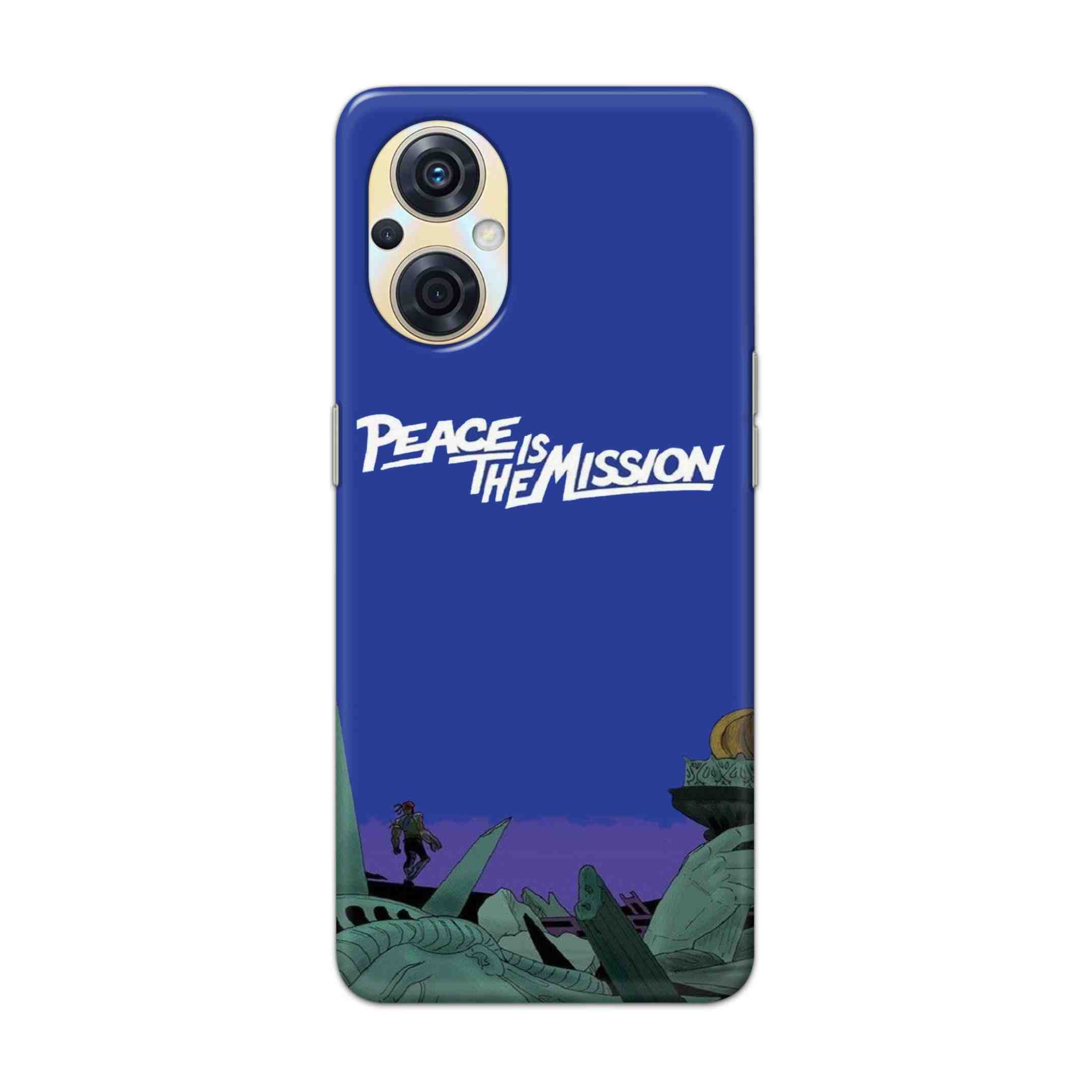Buy Peace Is The Misson Hard Back Mobile Phone Case Cover For Oppo F21s Pro 5G Online