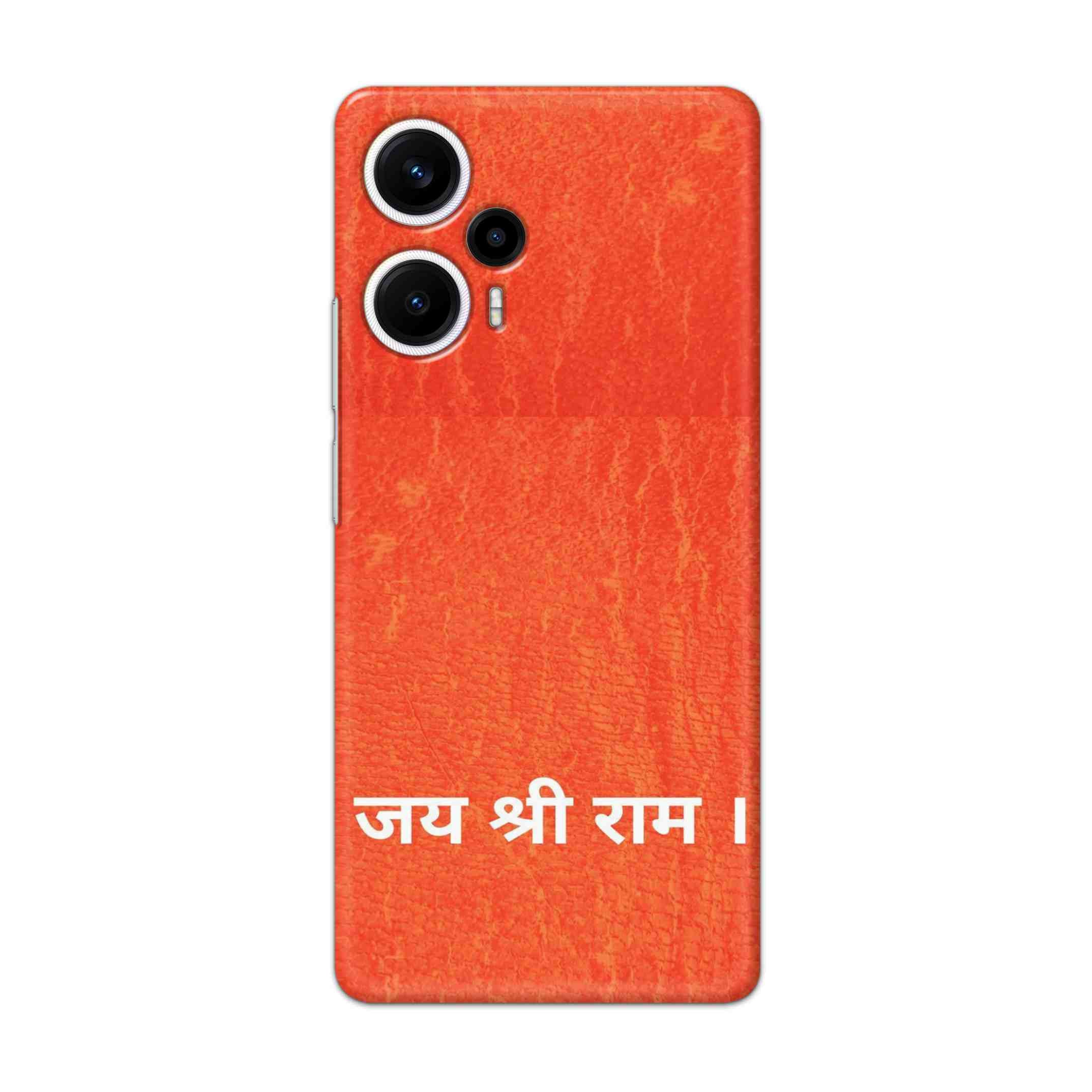 Buy Jai Shree Ram Hard Back Mobile Phone Case/Cover For Poco F5 5G Online