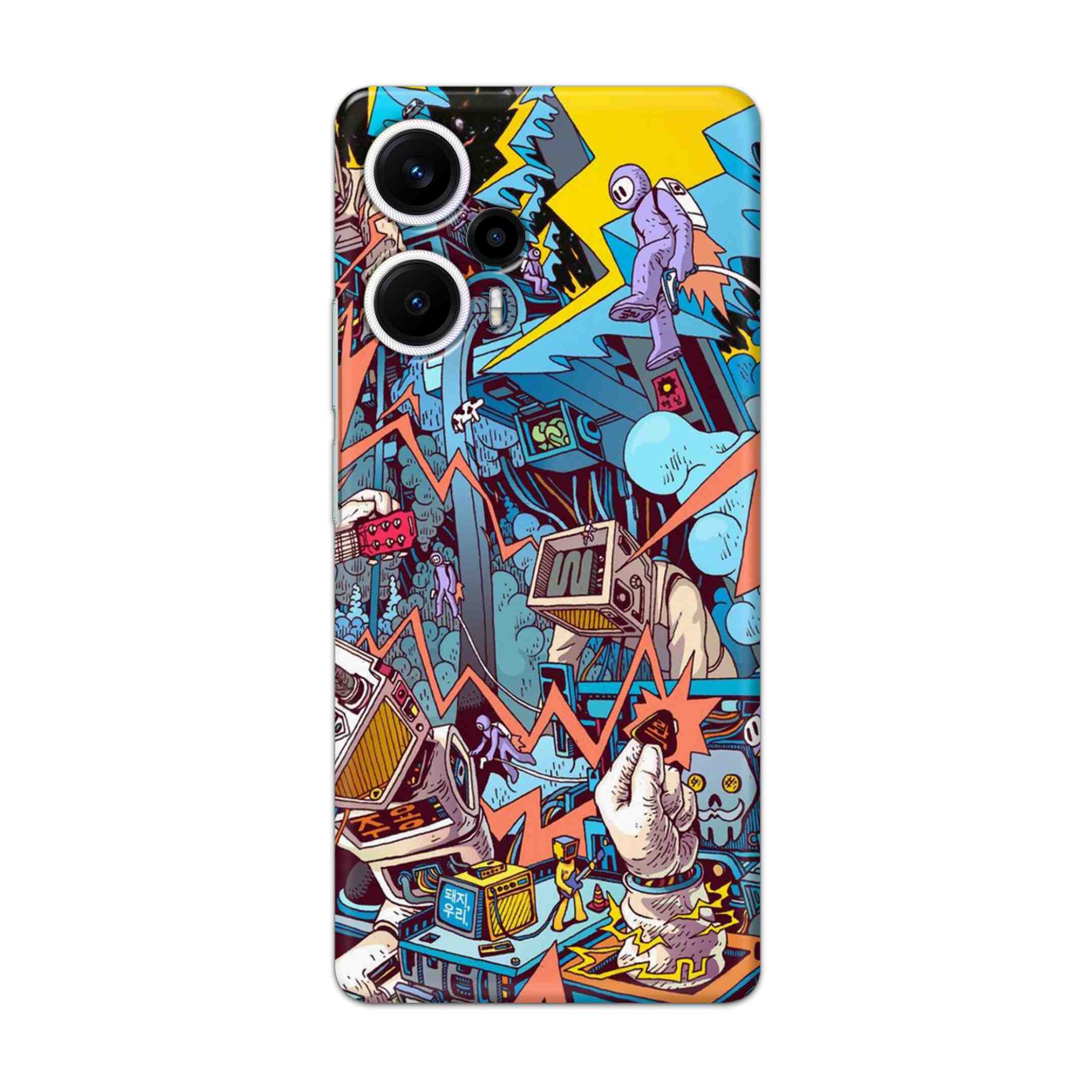 Buy Ofo Panic Hard Back Mobile Phone Case/Cover For Poco F5 5G Online