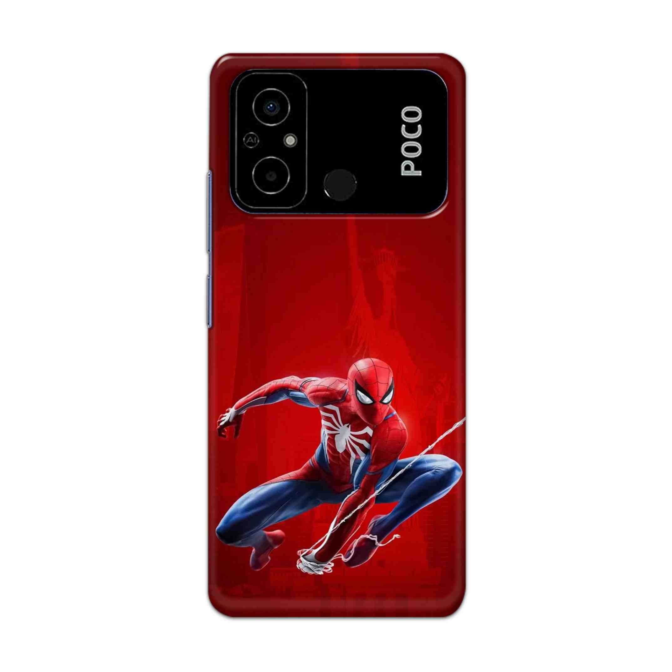 Buy Spiderman Hard Back Mobile Phone Case Cover For Poco C55 Online