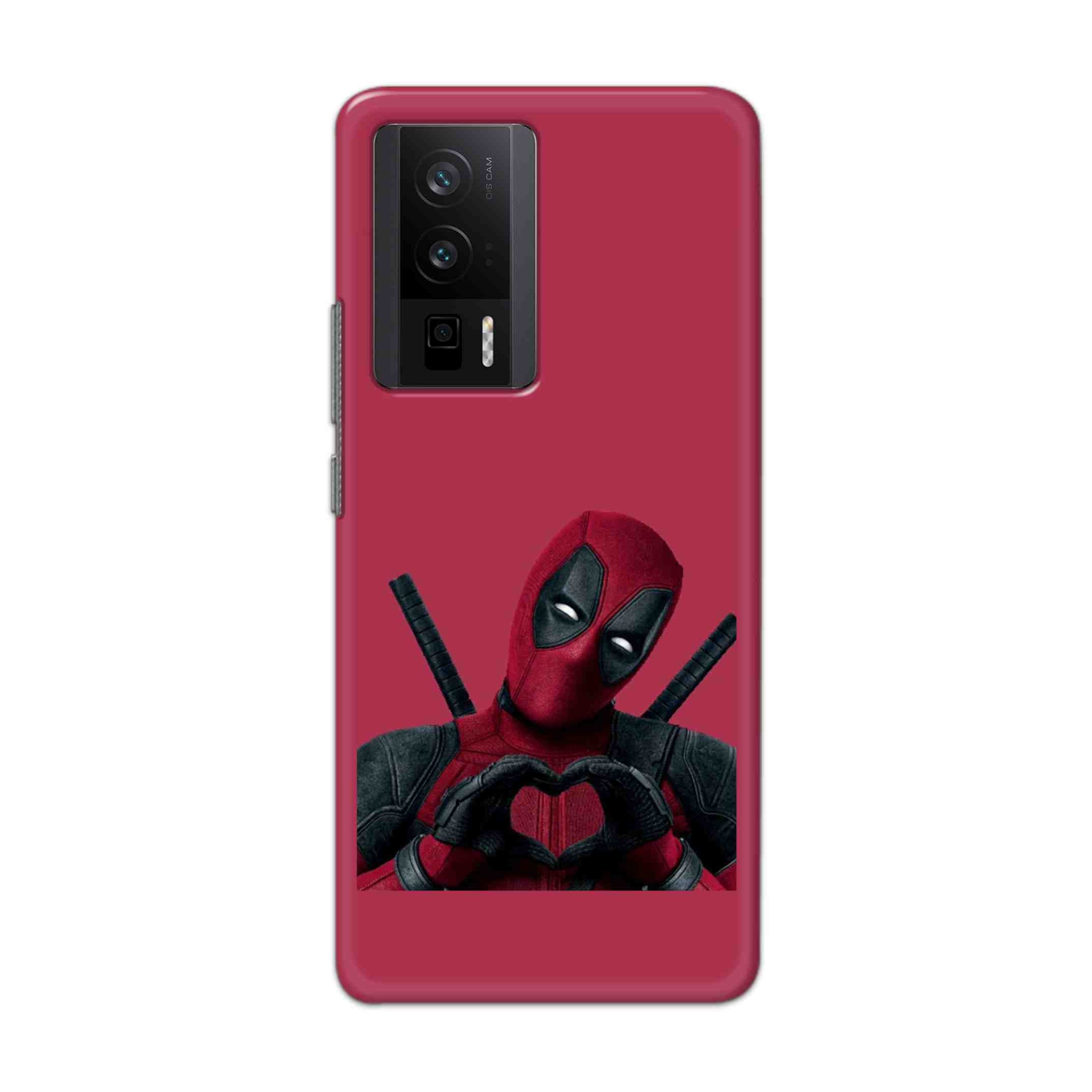 Buy Deadpool Heart Hard Back Mobile Phone Case/Cover For Poco F5 Pro Online