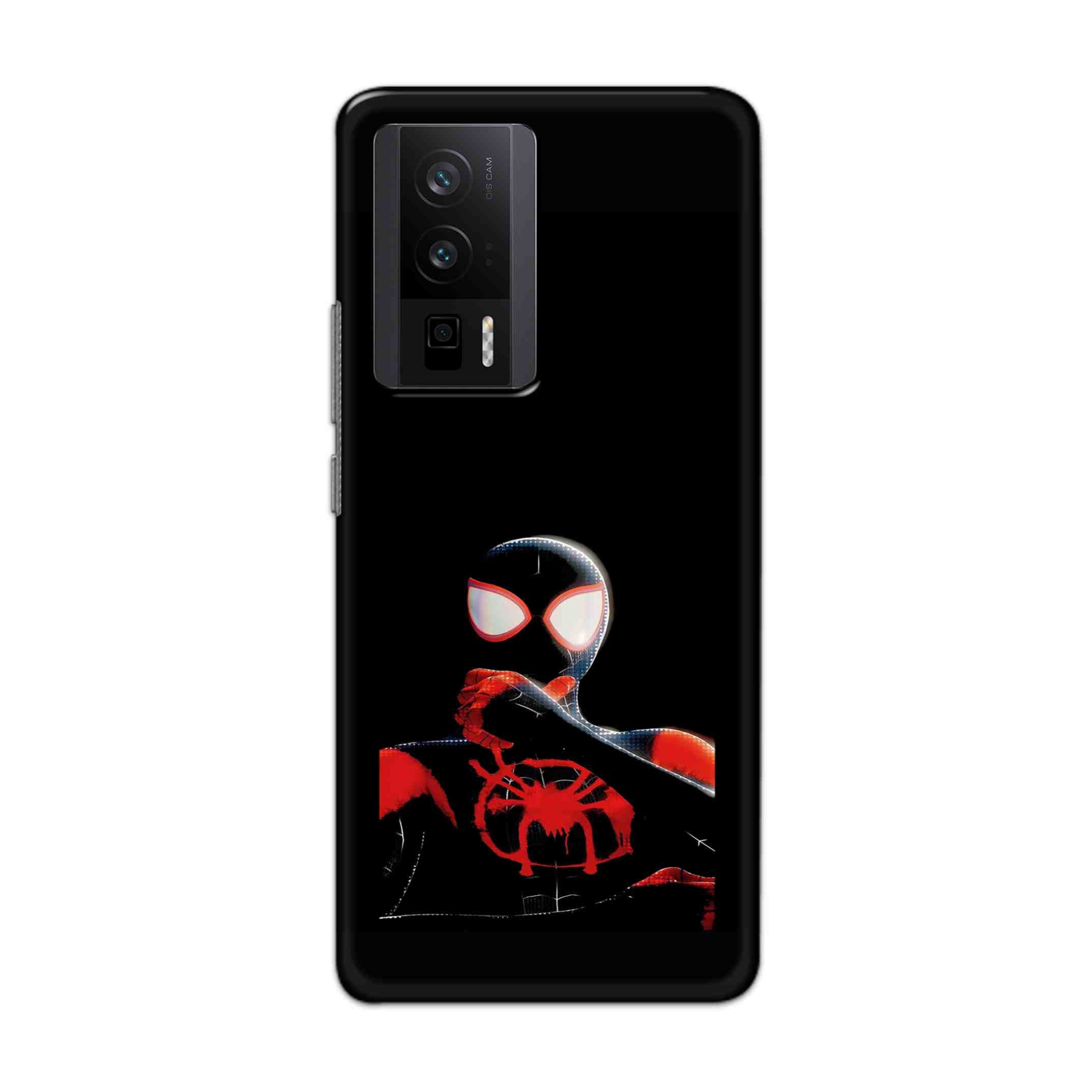 Buy Black Spiderman Hard Back Mobile Phone Case/Cover For Poco F5 Pro Online