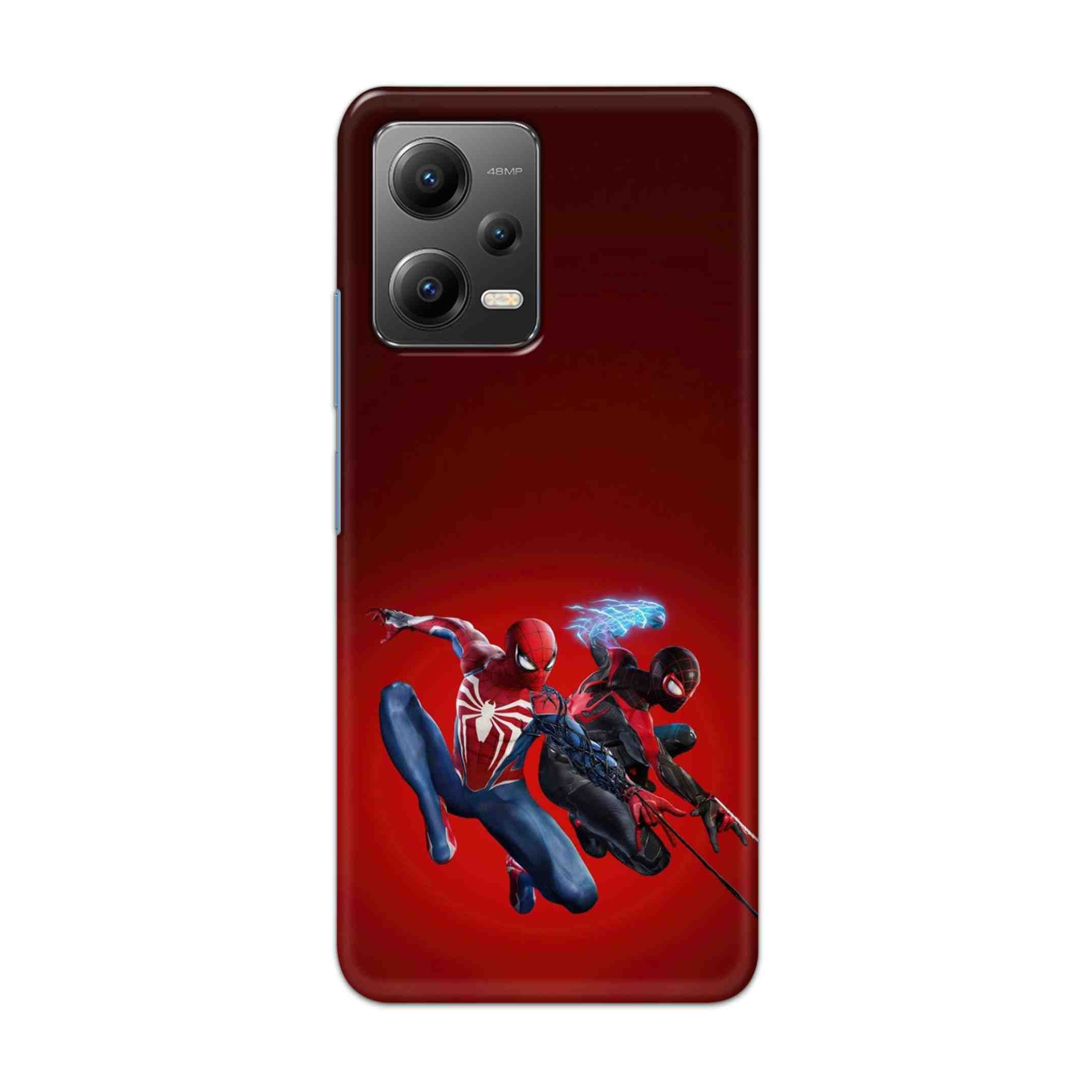 Buy Spiderman And Miles Morales Hard Back Mobile Phone Case Cover For Poco X5 5G Online