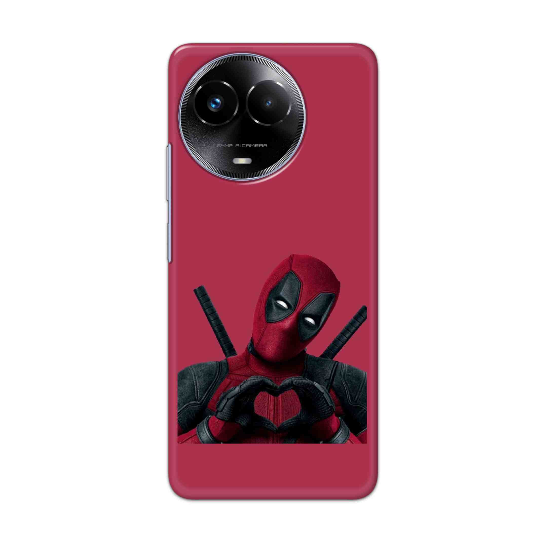 Buy Deadpool Heart Hard Back Mobile Phone Case/Cover For Realme 11x 5G Online