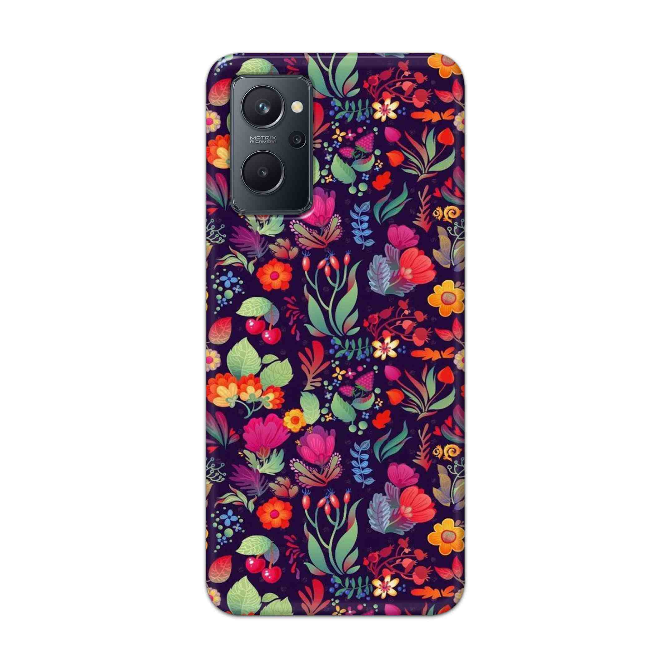 Buy Fruits Flower Hard Back Mobile Phone Case Cover For Realme 9i Online