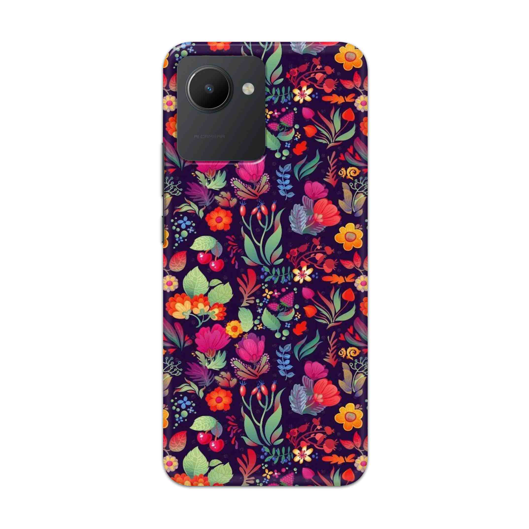 Buy Fruits Flower Hard Back Mobile Phone Case Cover For Realme C30 Online