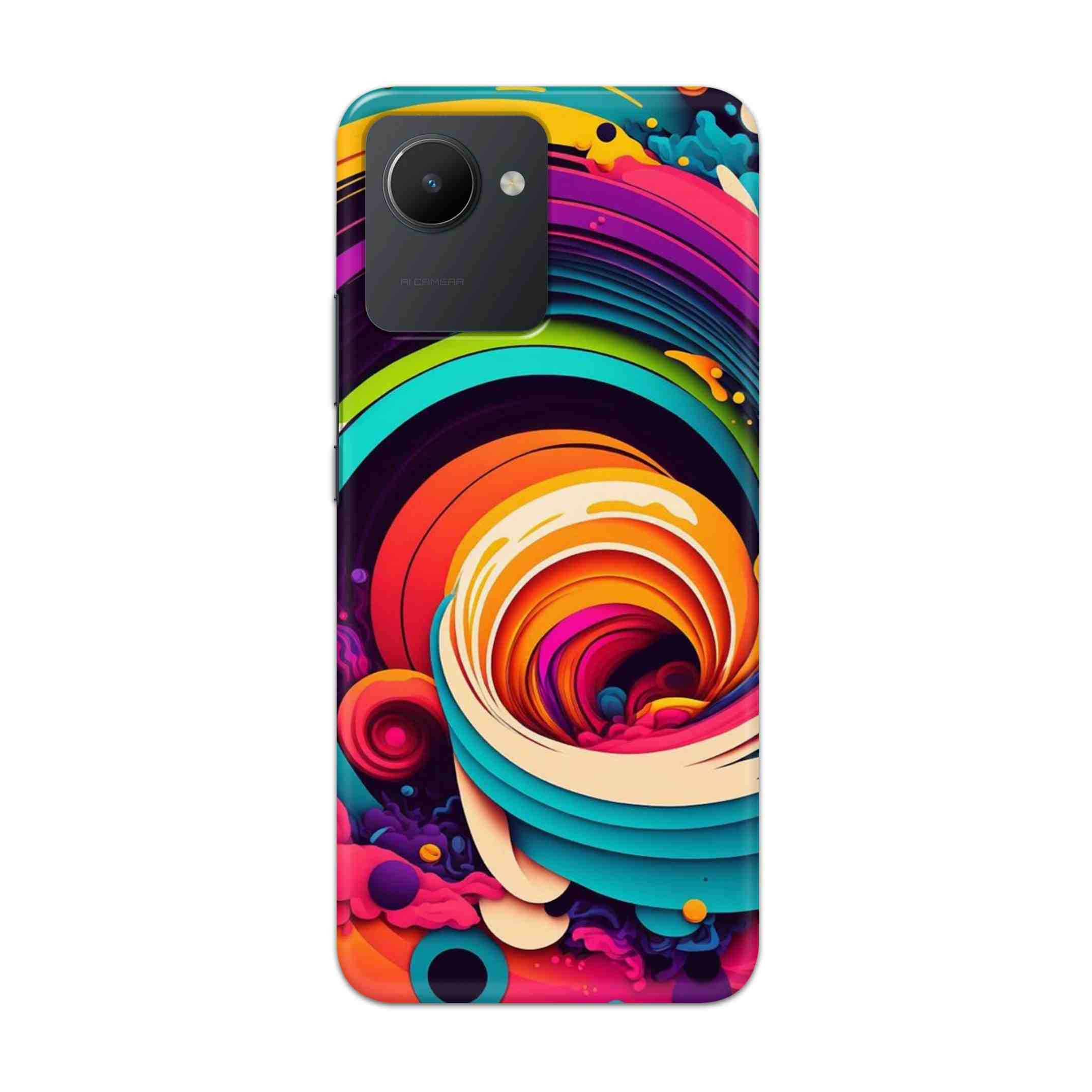 Buy Colour Circle Hard Back Mobile Phone Case Cover For Realme C30 Online