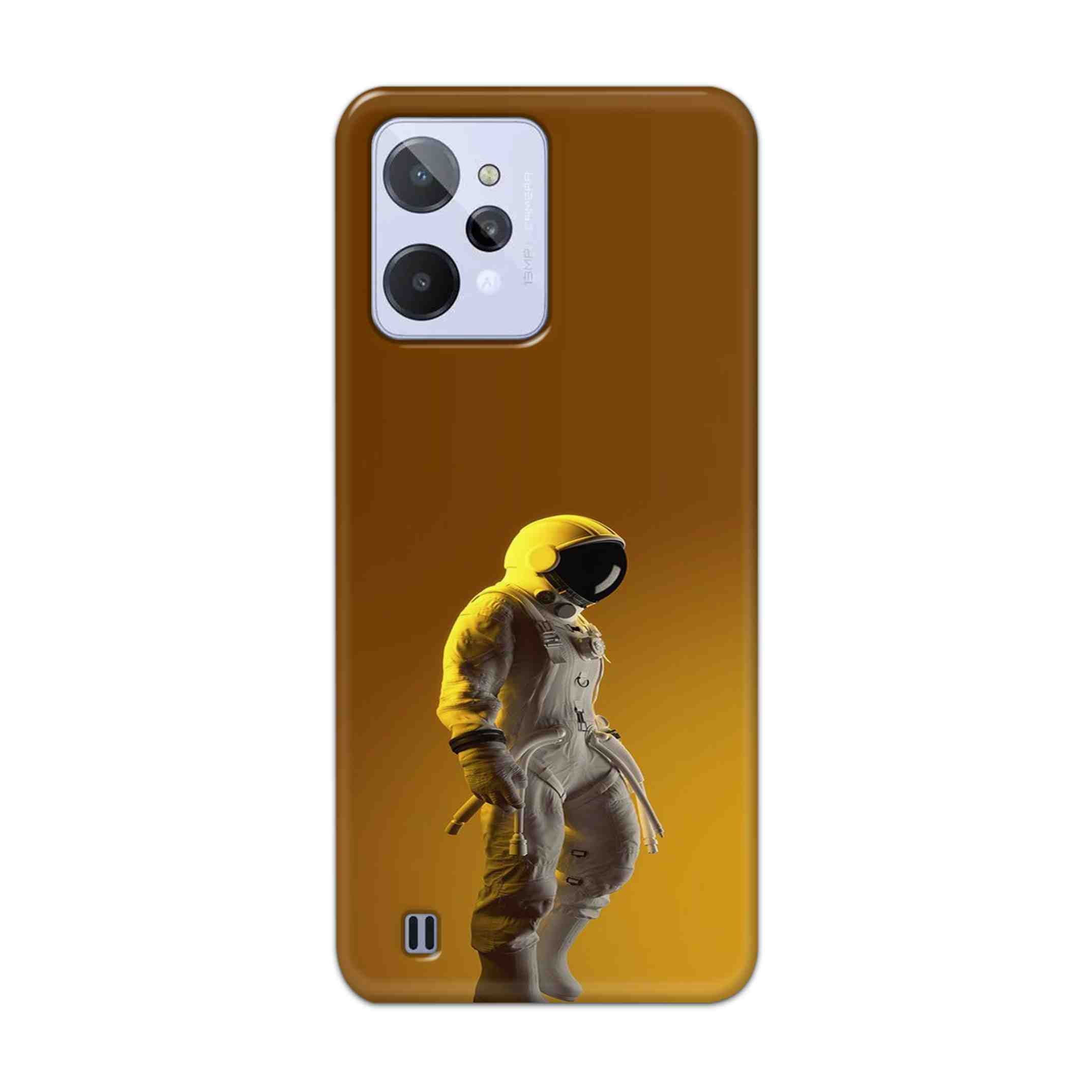 Buy Yellow Astronaut Hard Back Mobile Phone Case Cover For Realme C31 Online