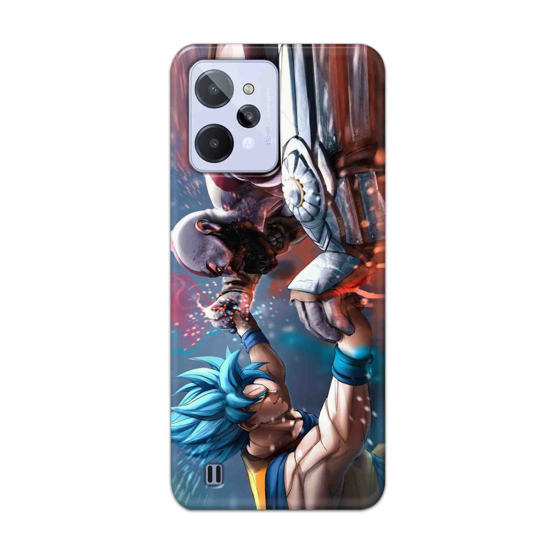 Buy Goku Vs Kratos Hard Back Mobile Phone Case Cover For Realme C31 Online