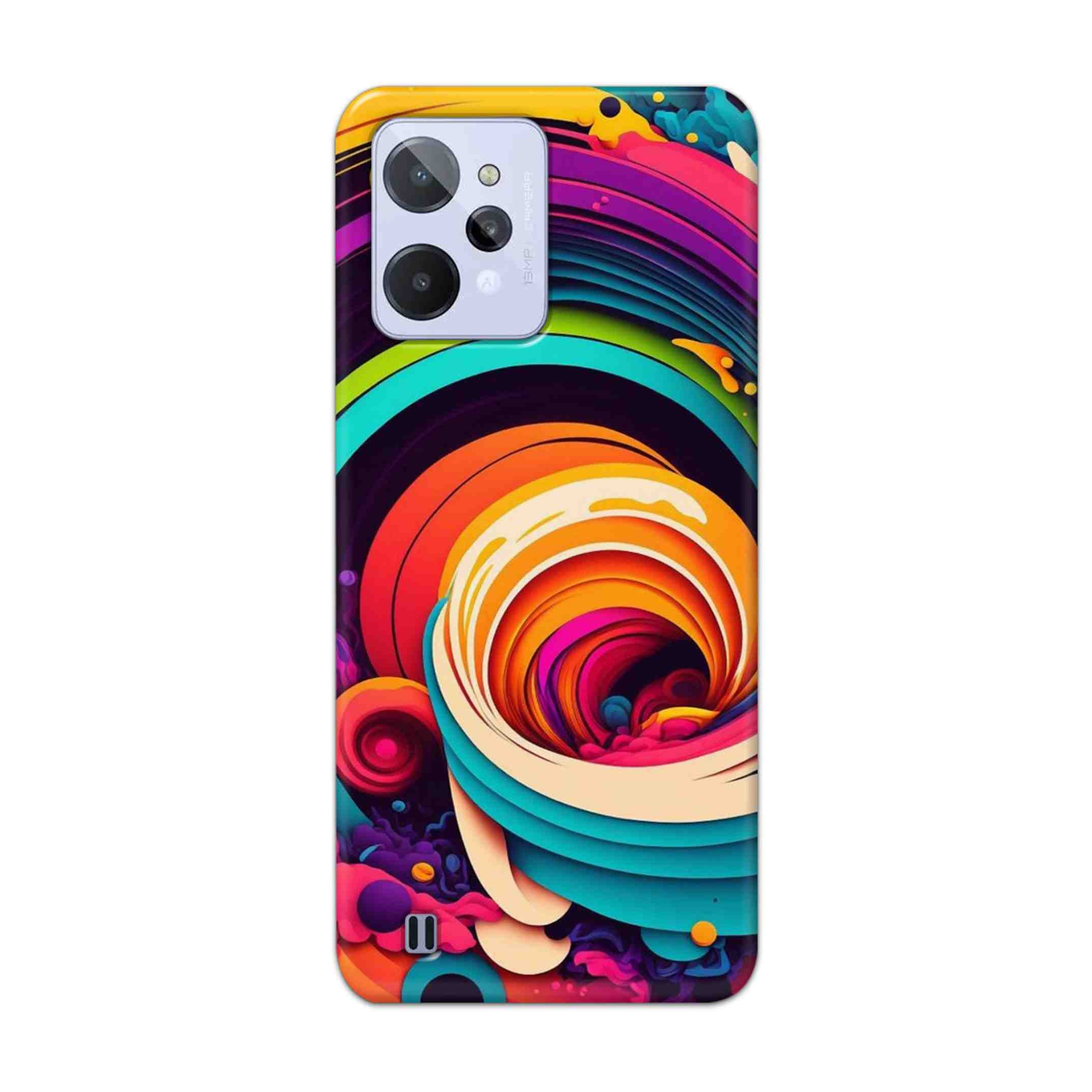 Buy Colour Circle Hard Back Mobile Phone Case Cover For Realme C31 Online
