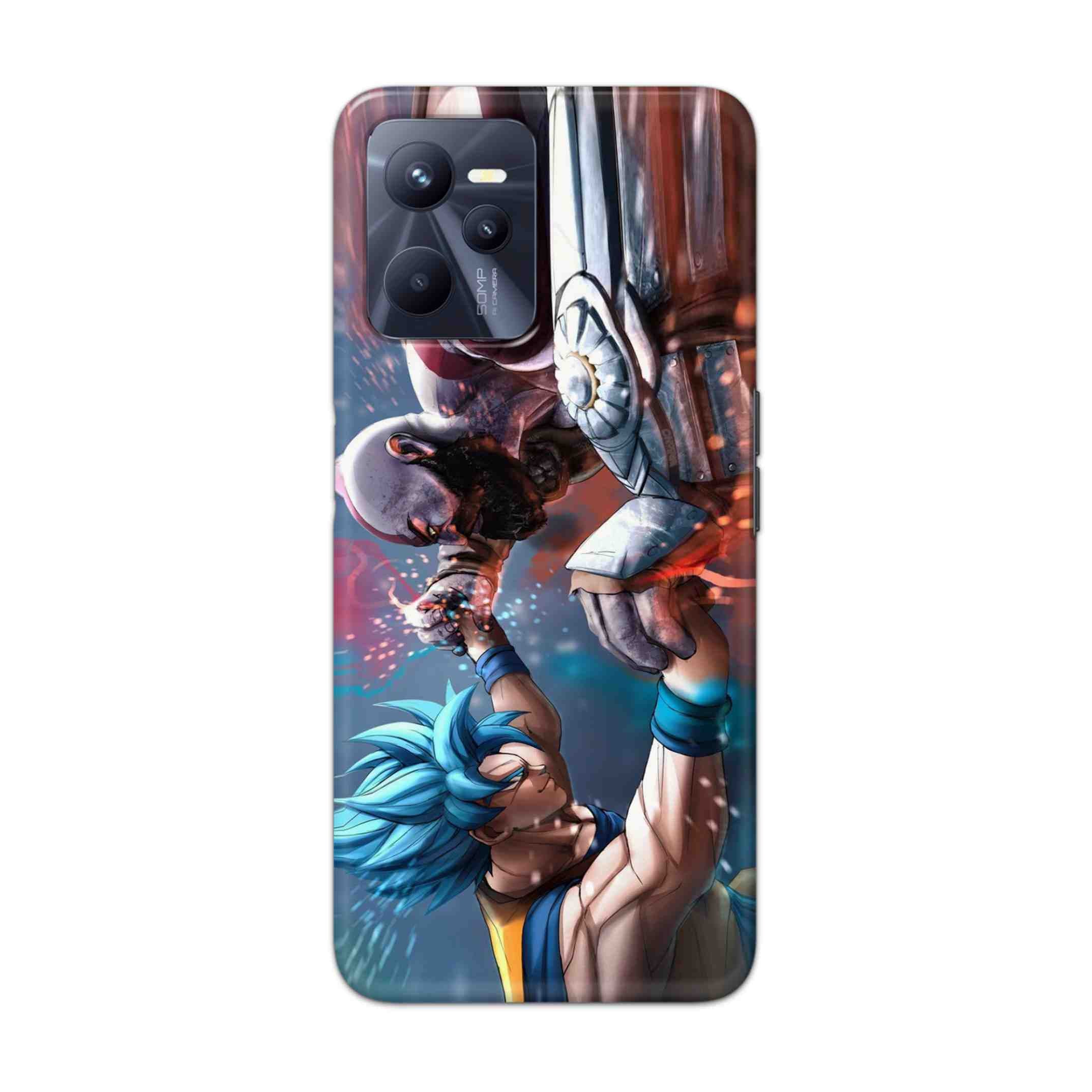 Buy Goku Vs Kratos Hard Back Mobile Phone Case Cover For Realme C35 Online