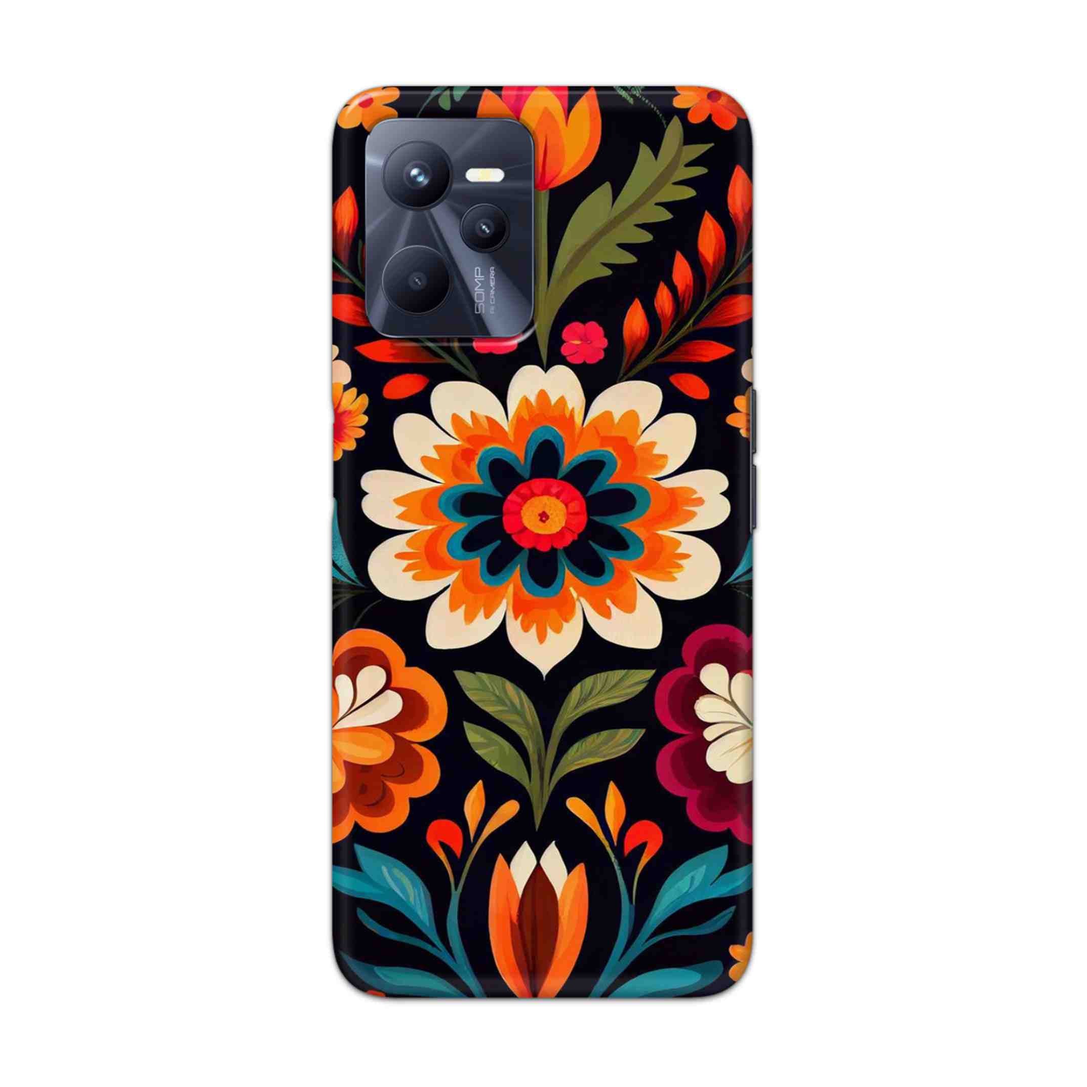 Buy Flower Hard Back Mobile Phone Case Cover For Realme C35 Online