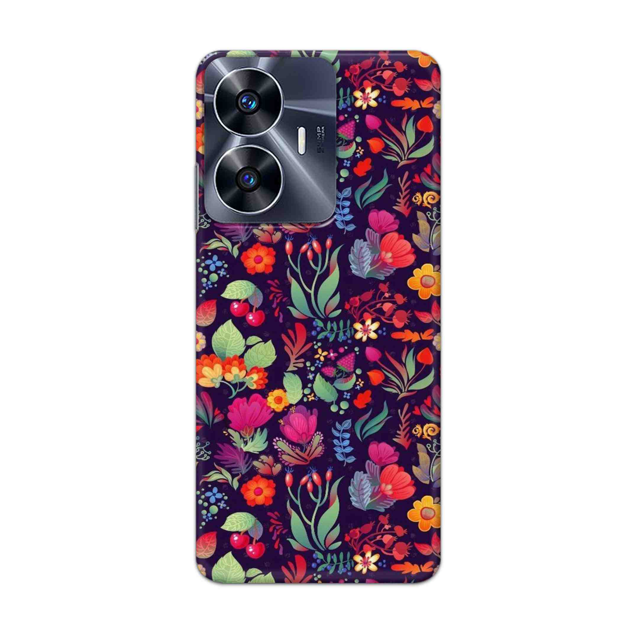Buy Fruits Flower Hard Back Mobile Phone Case Cover For Realme C55 Online