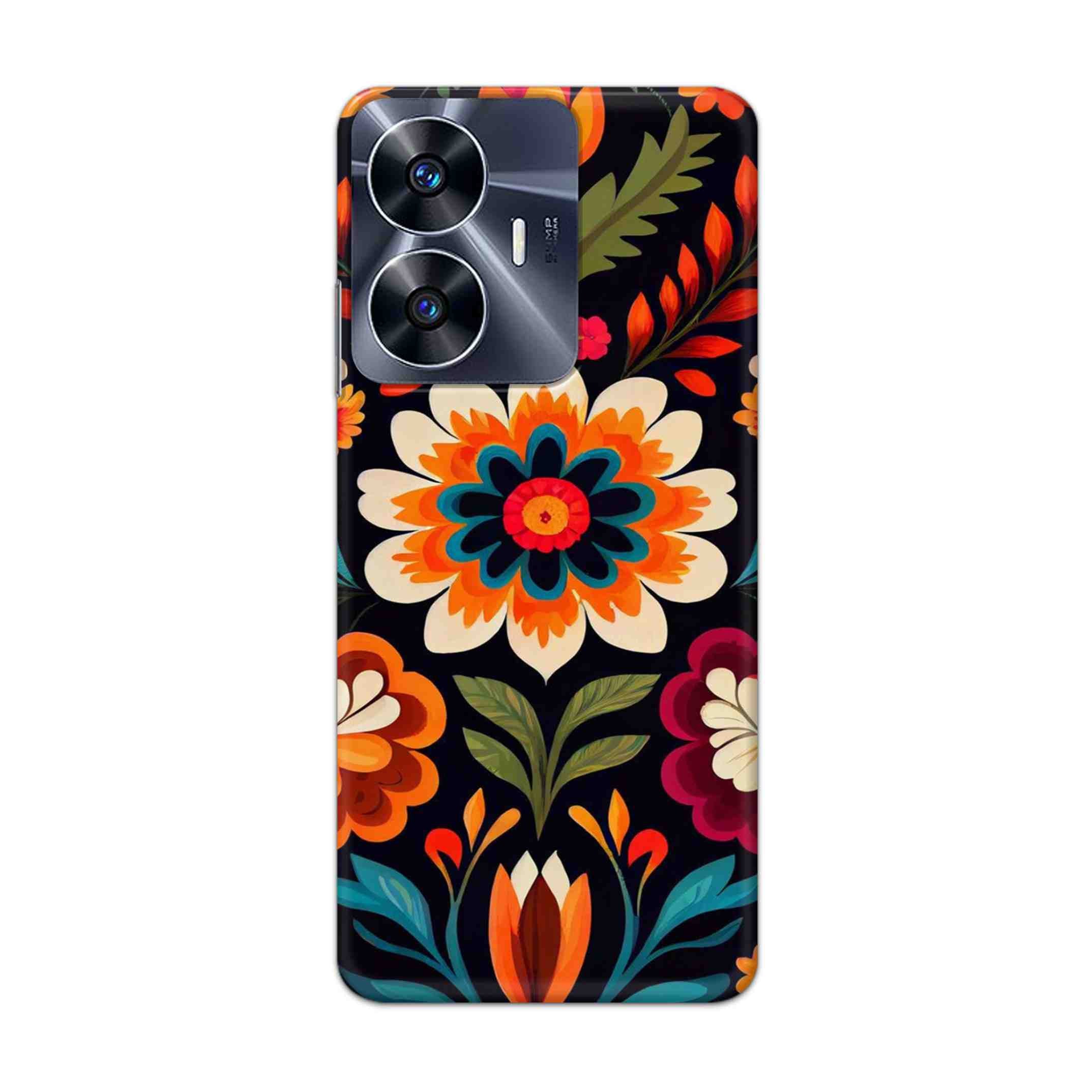 Buy Flower Hard Back Mobile Phone Case Cover For Realme C55 Online