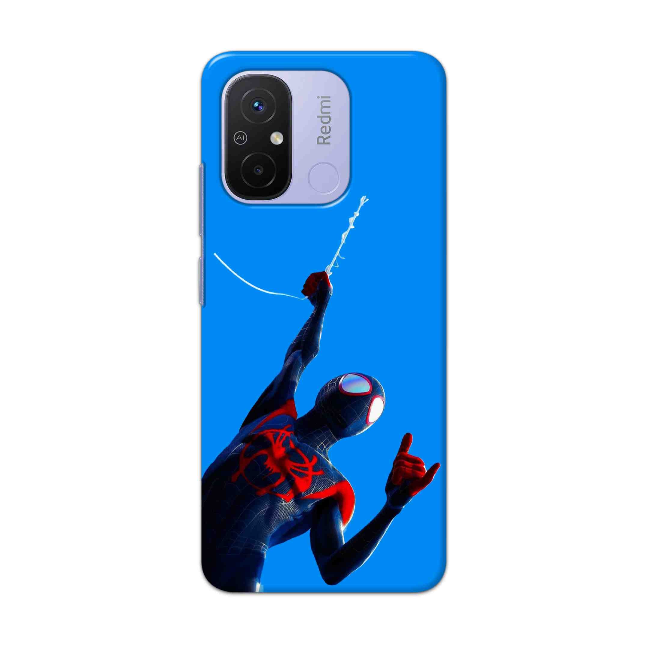 Buy Miles Morales Spiderman Hard Back Mobile Phone Case Cover For Redmi 12C Online