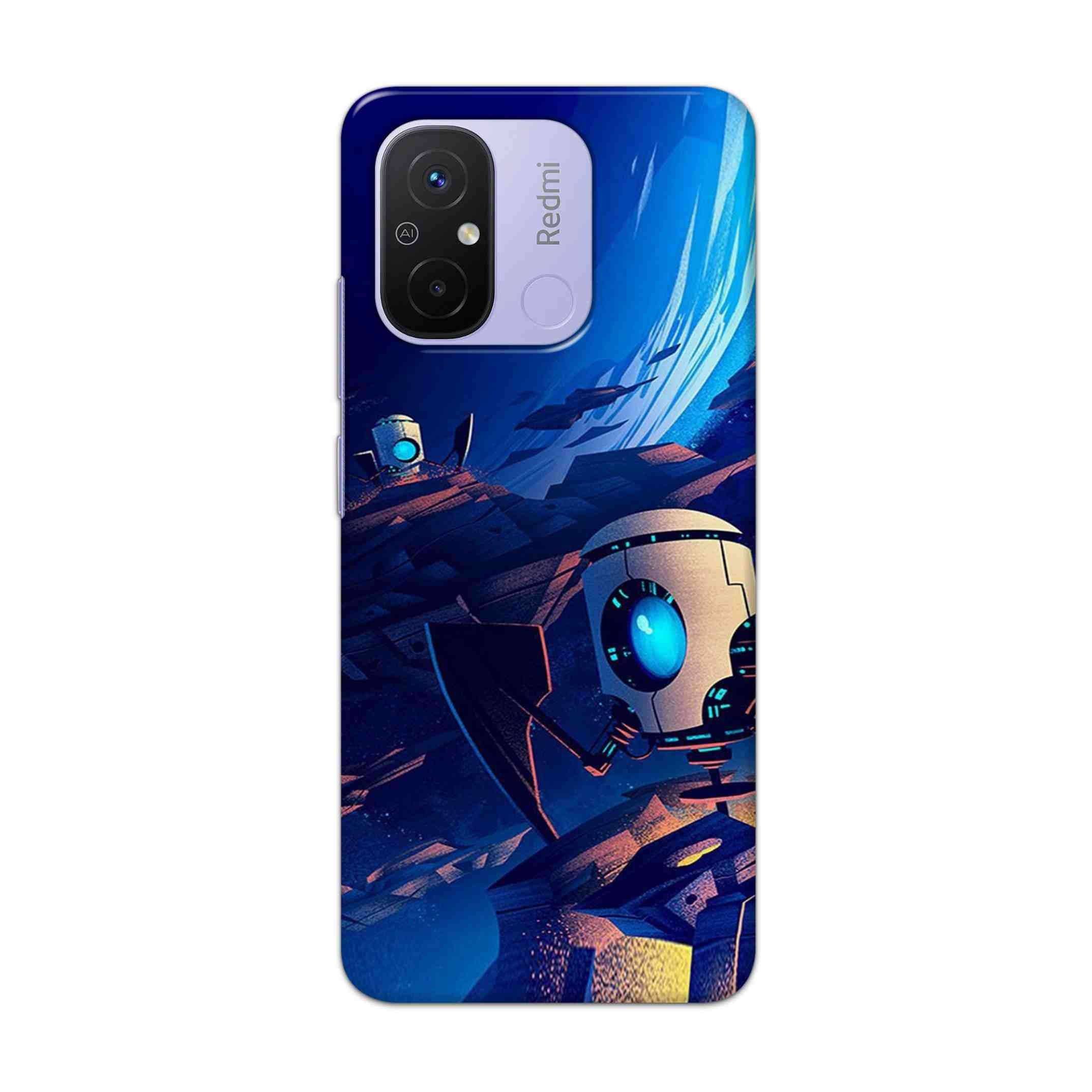 Buy Spaceship Robot Hard Back Mobile Phone Case Cover For Redmi 12C Online