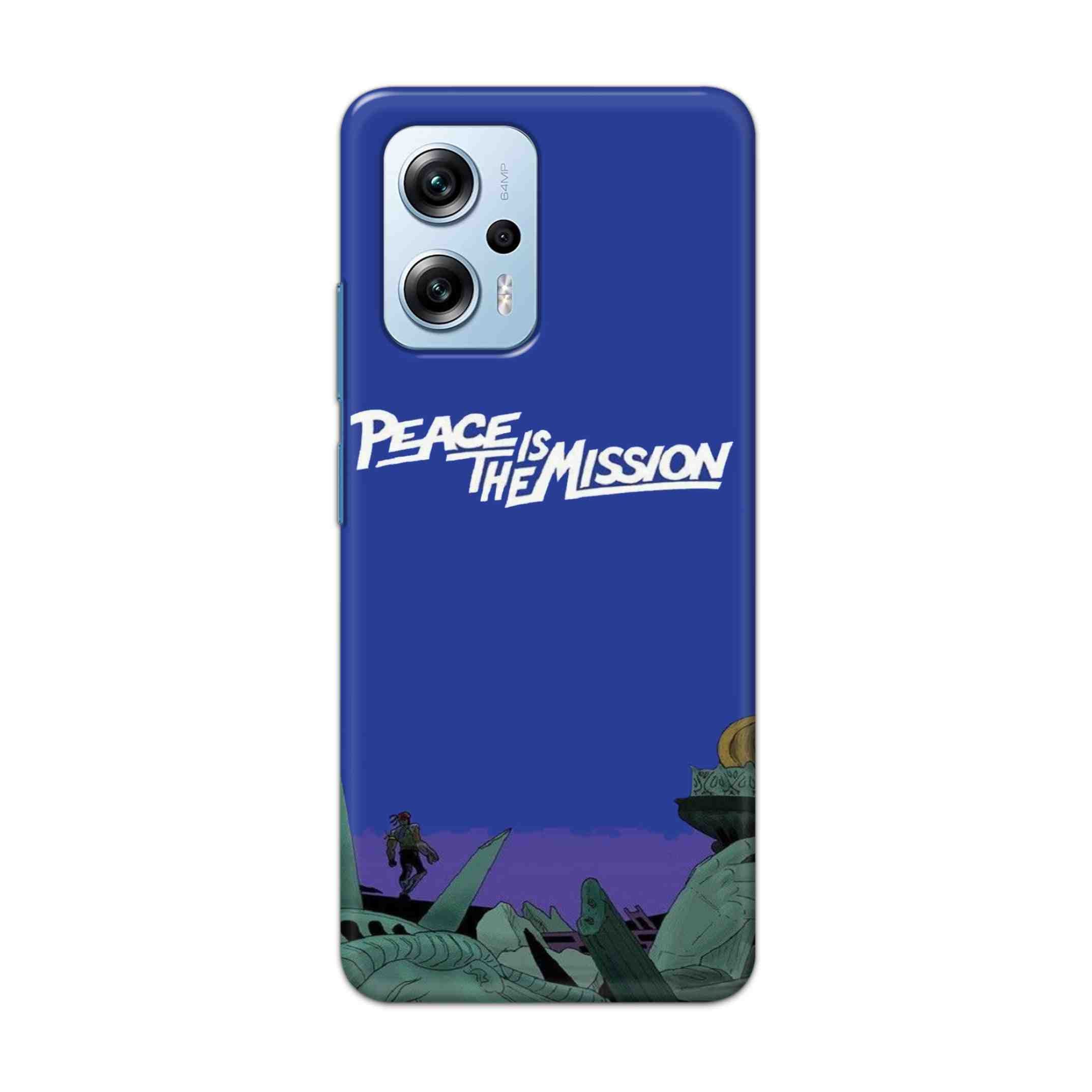 Buy Peace Is The Misson Hard Back Mobile Phone Case Cover For Redmi K50i Online