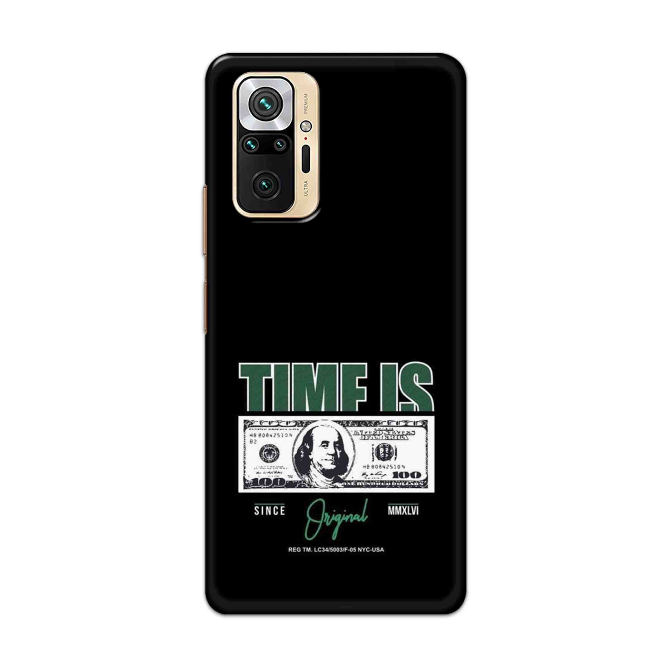 Buy Time Is Money Hard Back Mobile Phone Case Cover For Redmi Note 10 Pro Max Online